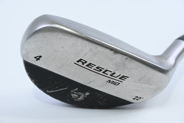 Taylormade Rescue Mid #4 Hybrid / 22 Degree / Stiff Flex FCM Flighted Rifle
