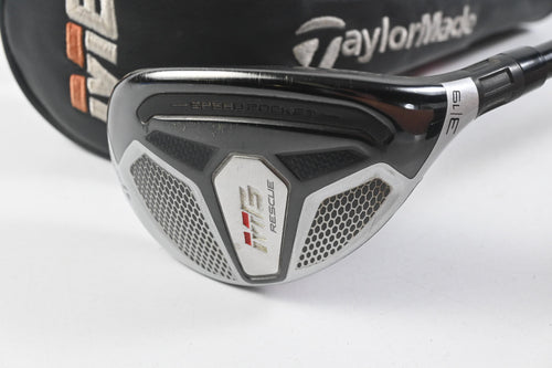 Taylormade M6 #3 Hybrid / 19 Degree / Stiff Flex Fujikura Atmos Red 7 Shaft