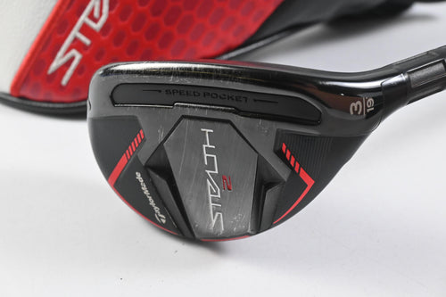 Taylormade Stealth 2 #3 Hybrid / 19 Degree / Stiff Flex Ventus TR Red 7 Shaft