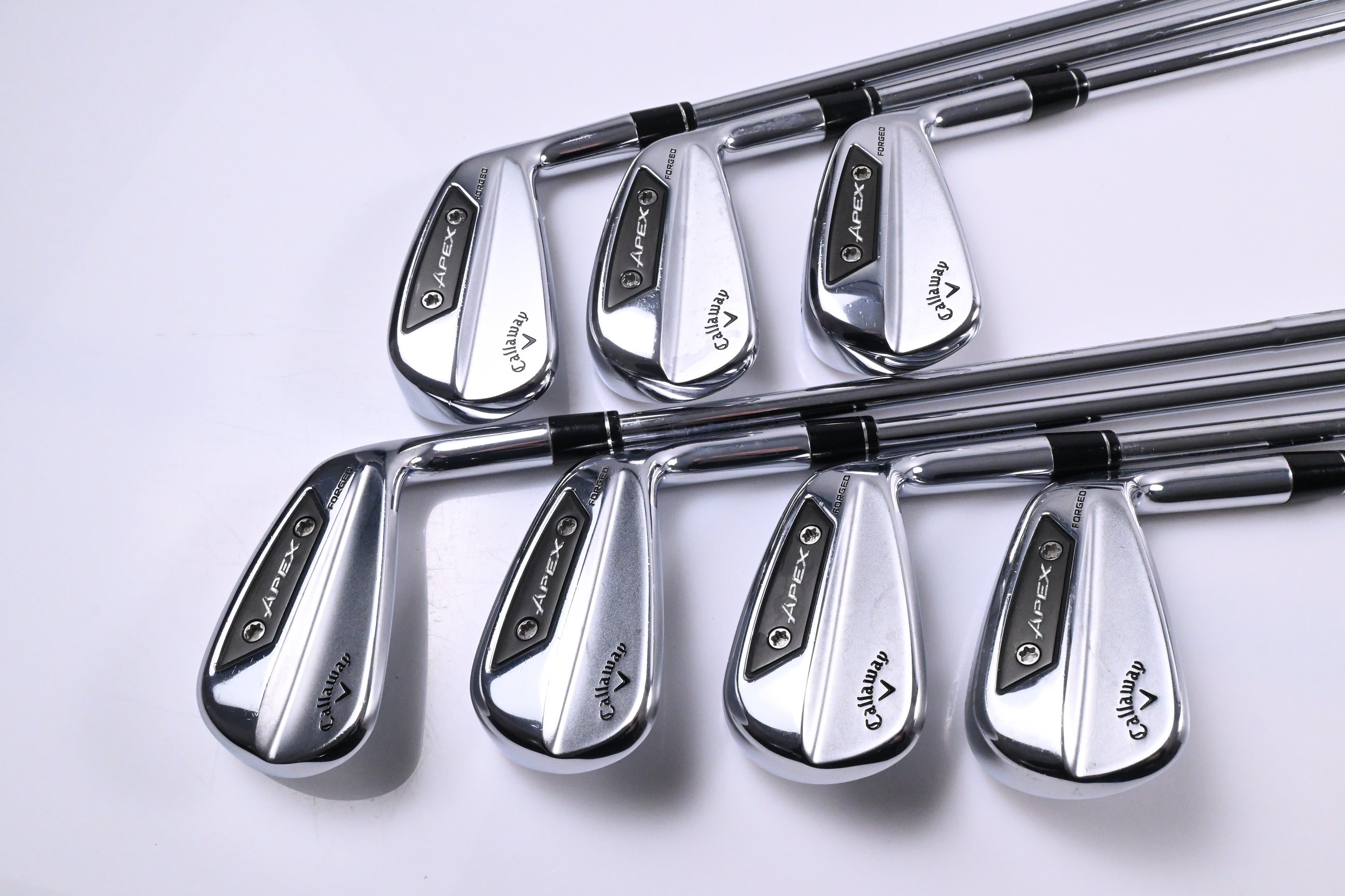 Callaway Apex Ai150 Irons / 4-PW / Regular Flex Dynamic Gold Mid 100 R300 Shafts