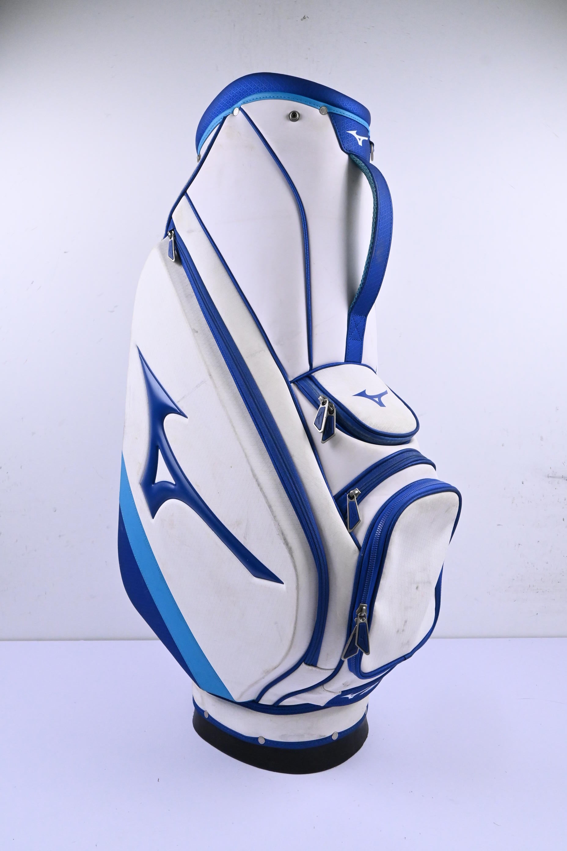 Mizuno Tour Bag / 5-Way Divider / White & Blue