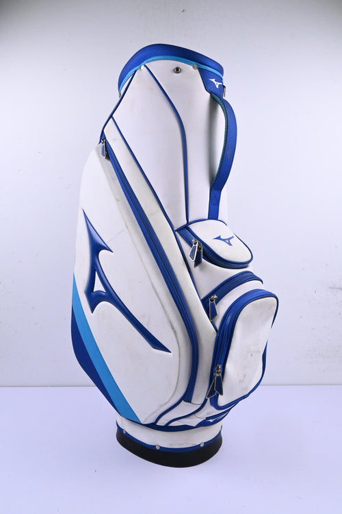 Mizuno Tour Bag / 5-Way Divider / White & Blue