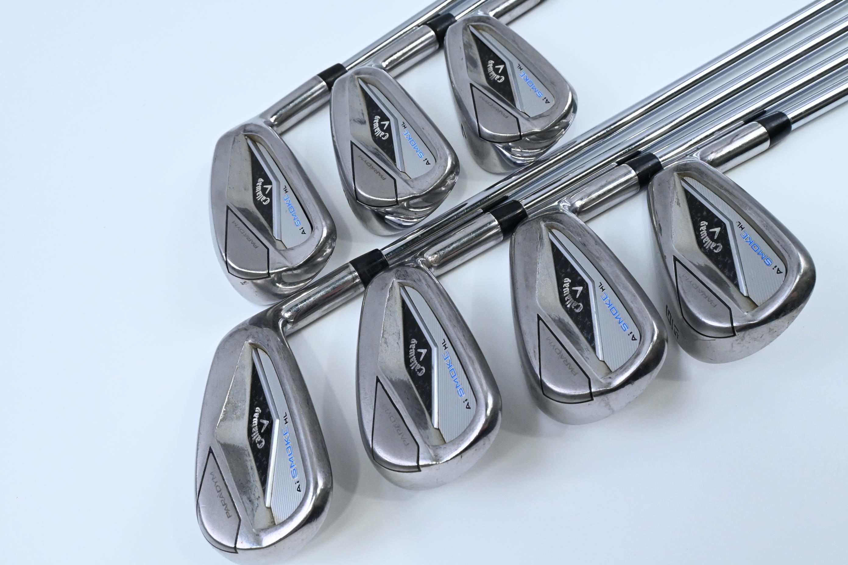 Callaway Paradym Ai Smoke HL Irons / 5-PW+GW / Regular Flex Elevate MPH 95