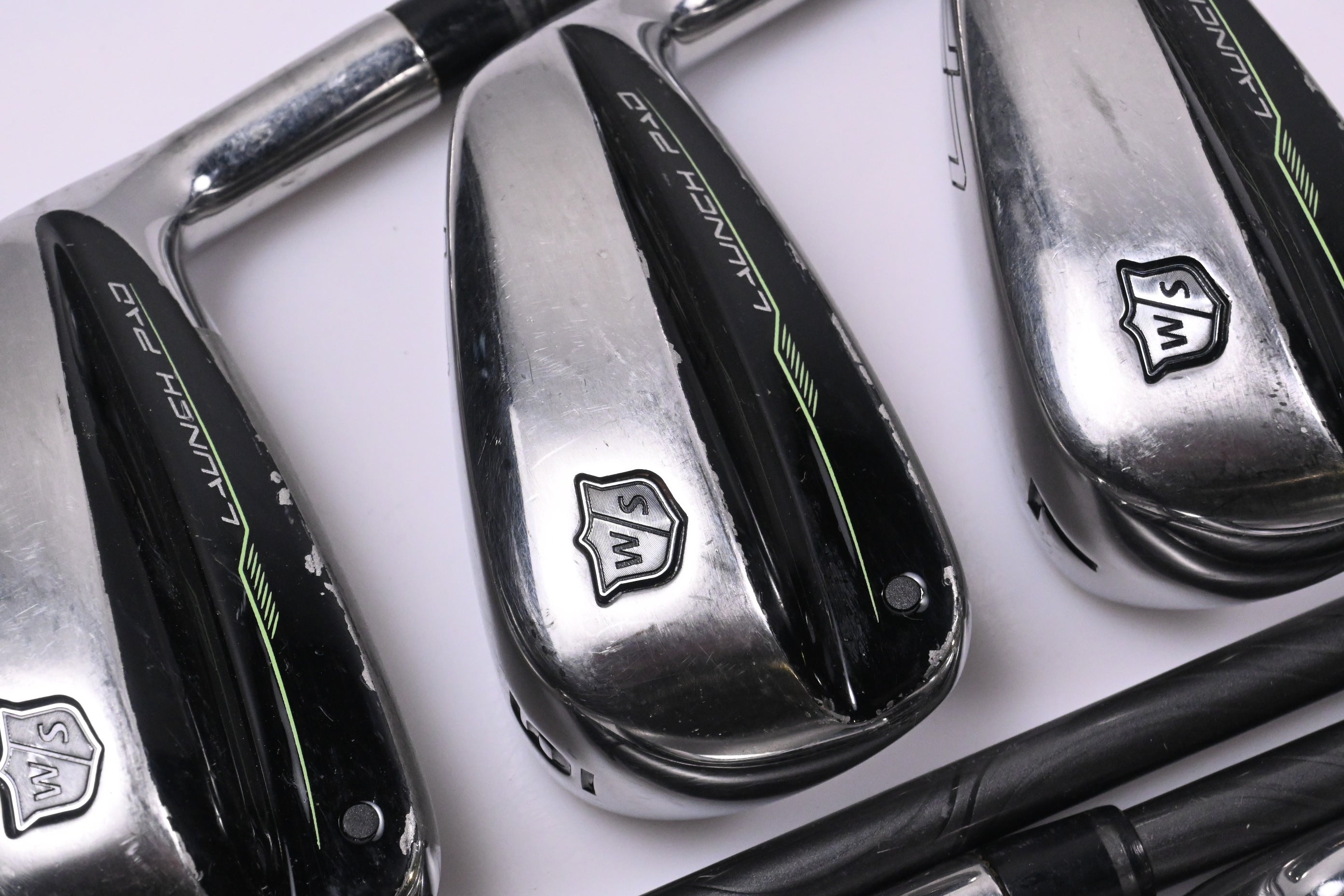 Wilson Launch Pad 2022 Irons / 5-PW+SW / Senior Flex EvenFlow 55 Shafts