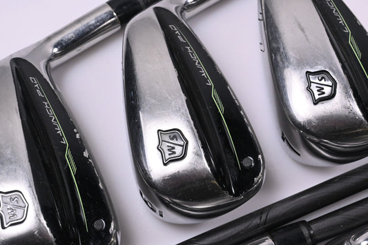 Wilson Launch Pad 2022 Irons / 5-PW+SW / Senior Flex EvenFlow 55 Shafts