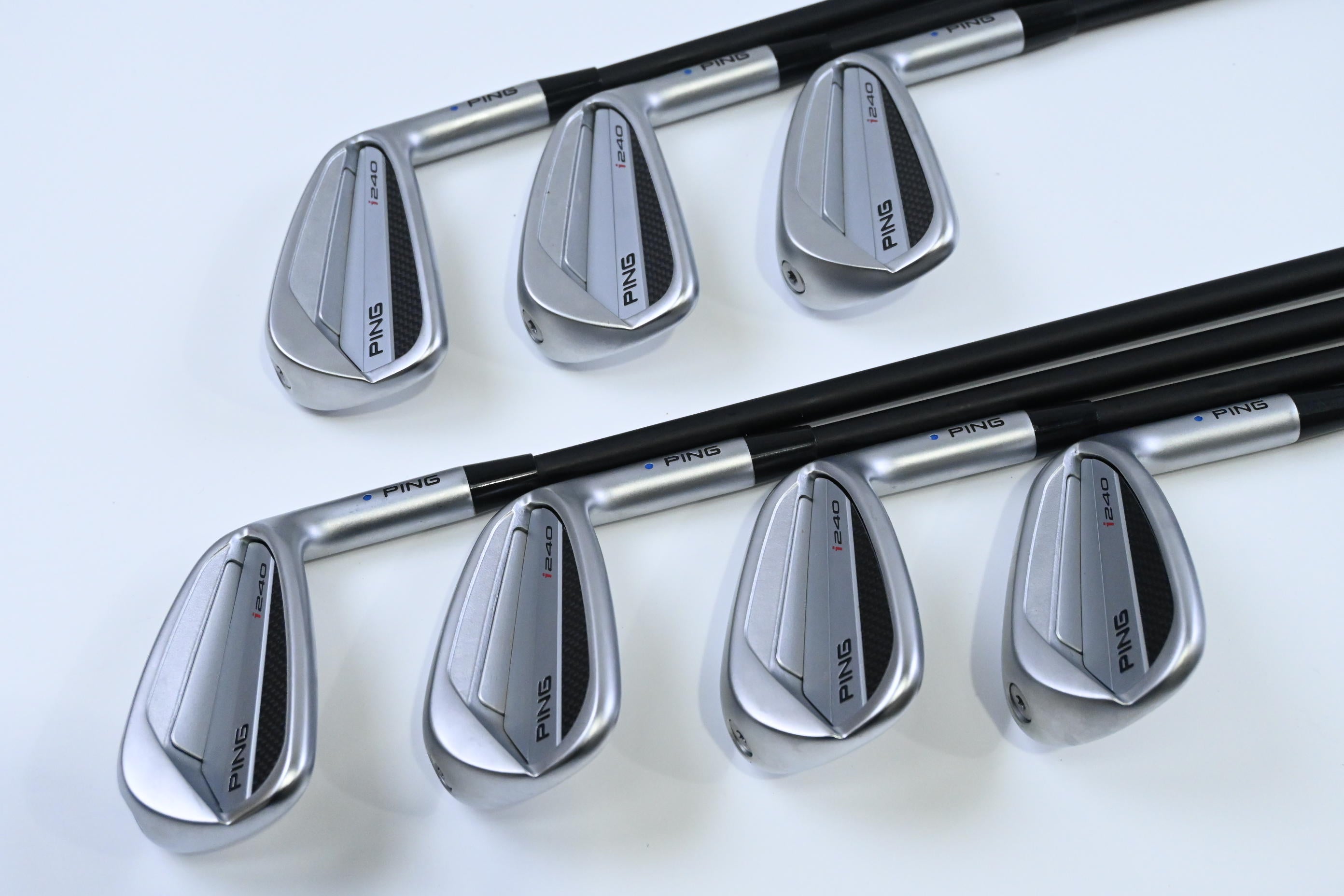 Ping I240 Irons / 5-PW+UW / Blue Dot / Regular Flex Ping Alta CB Blue Shafts