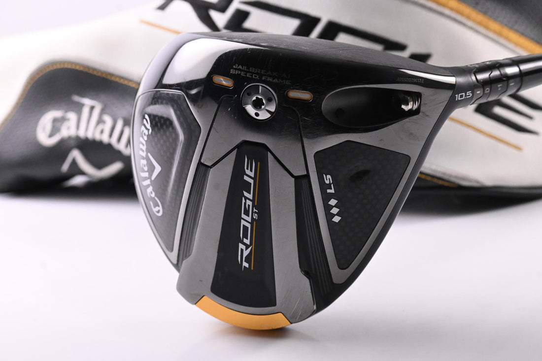 Callaway Rogue ST Triple Diamond LS Driver / 10.5 Degree / Stiff Flex HZRDUS