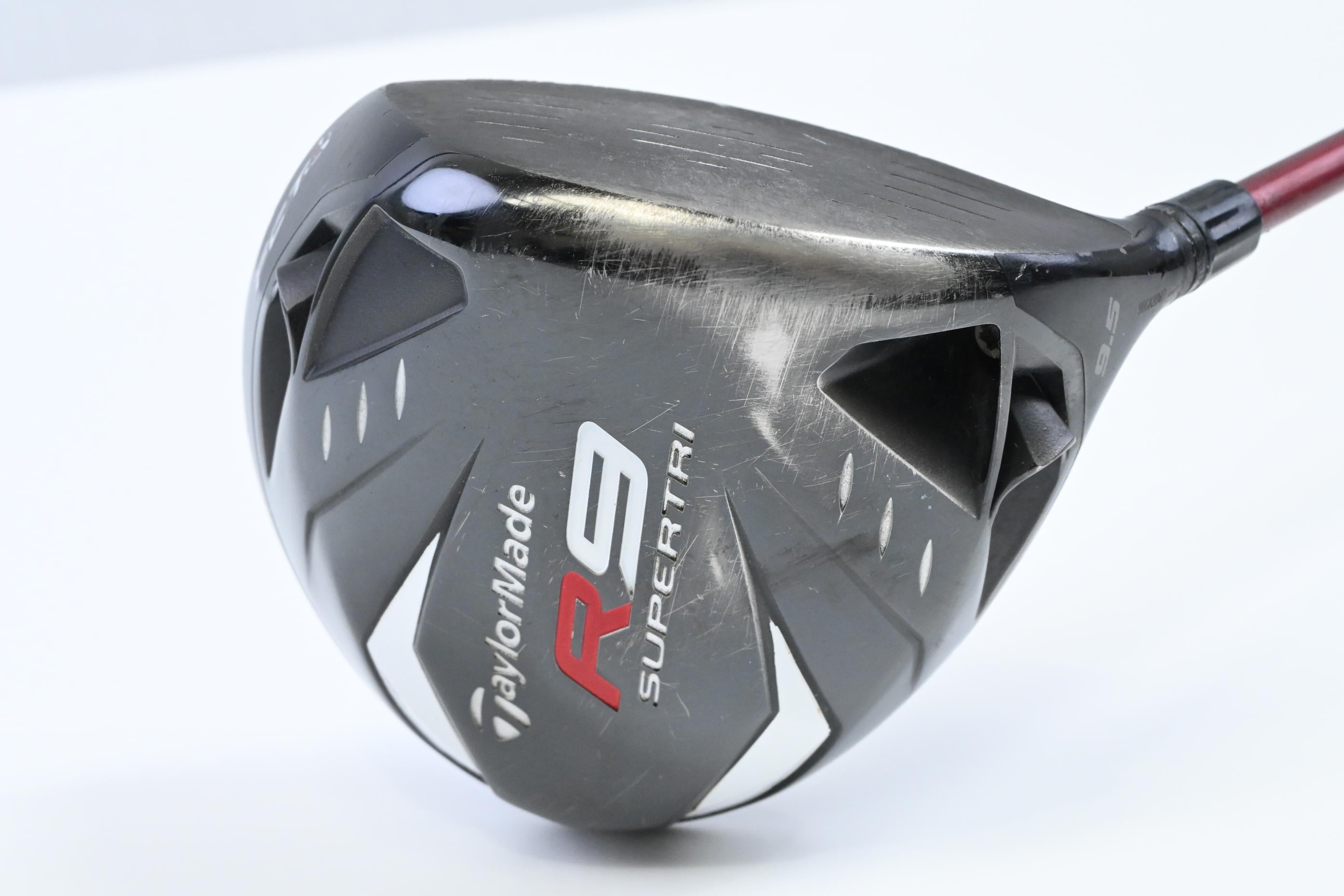 Taylormade R9 SuperTri Driver / 9.5 Degree / Stiff Flex Fujikura Motore 60 Shaft