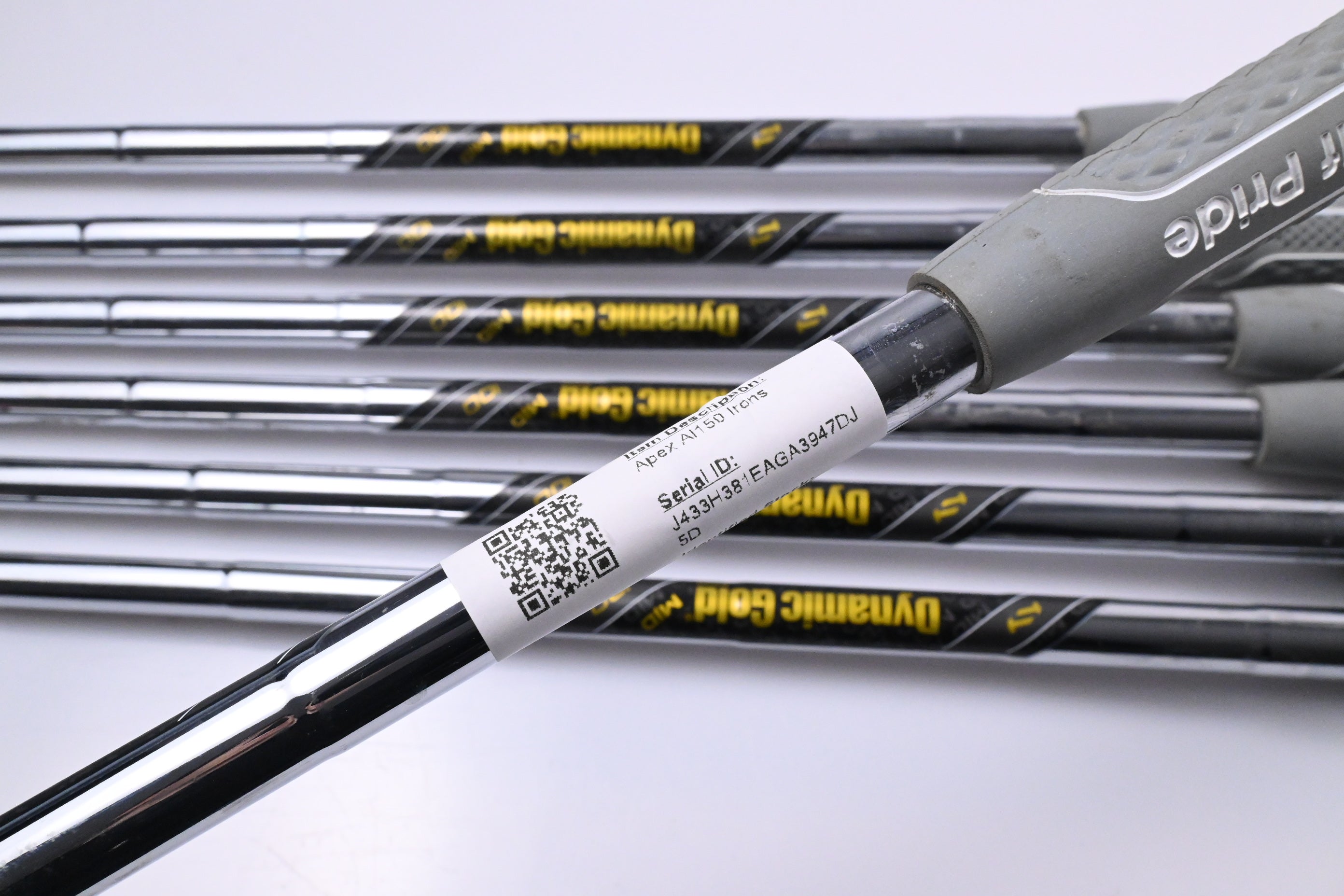 Callaway Apex Ai150 Irons / 4-PW / Regular Flex Dynamic Gold Mid 100 R300 Shafts