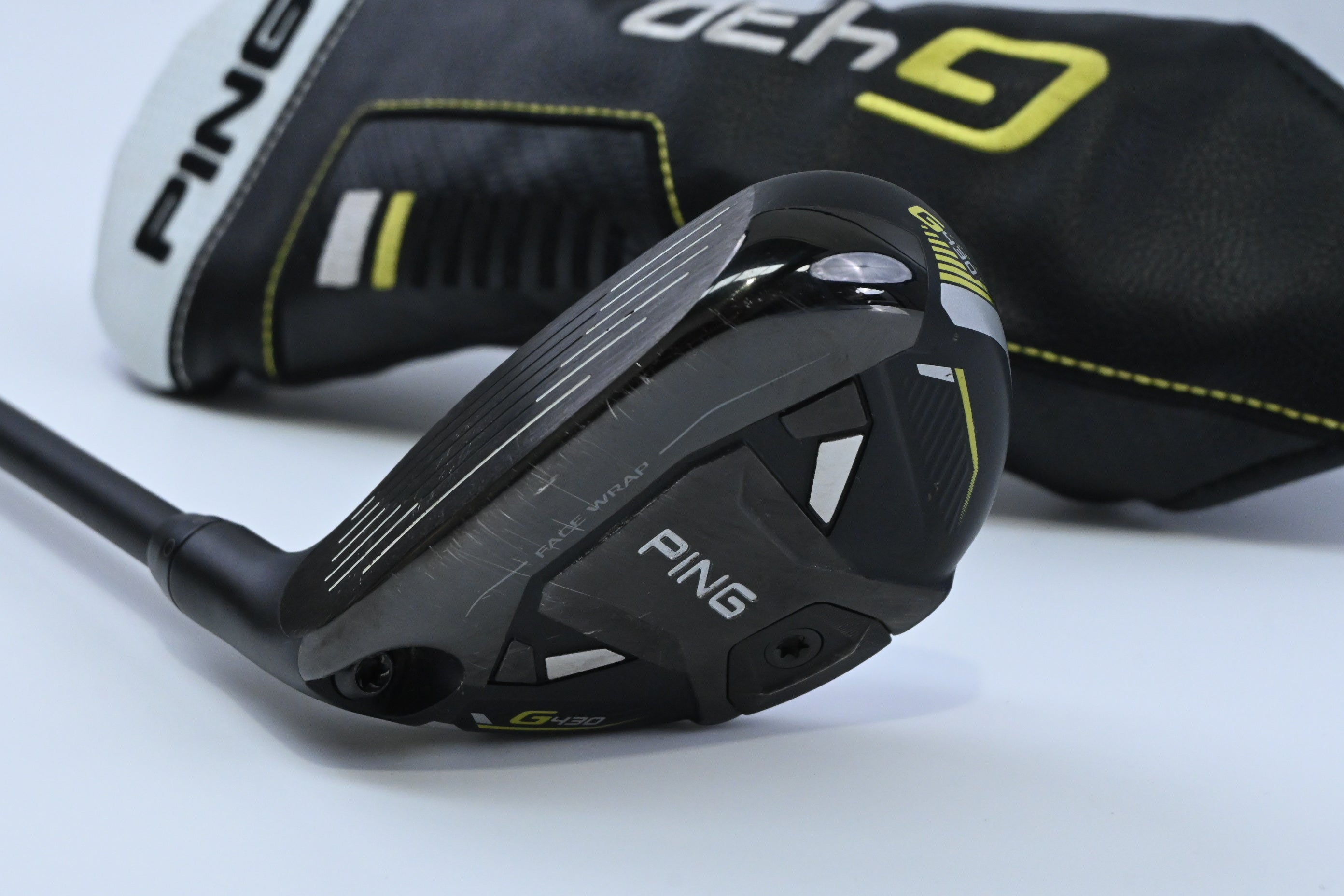 Left Hand Ping G430 #4 Hybrid / 22 Degree / Regular Flex Ping Alta CB Black 70