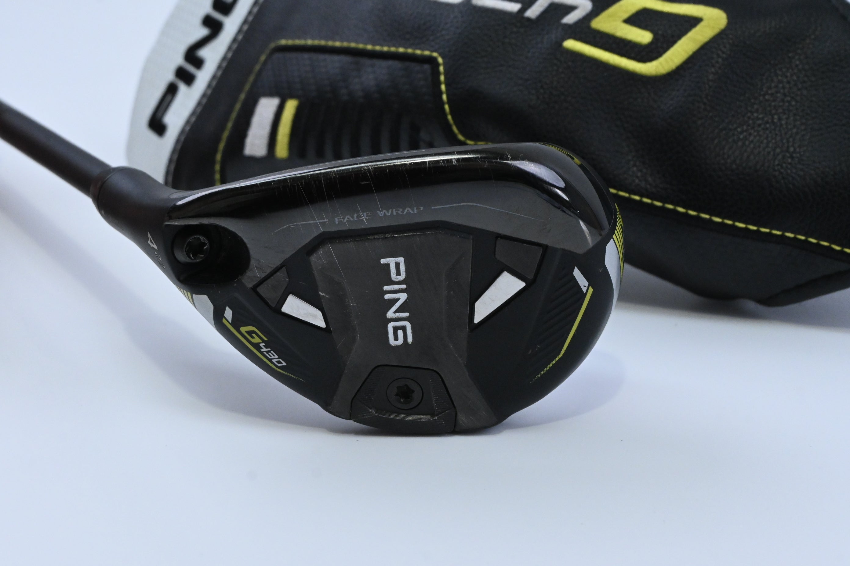 Left Hand Ping G430 #4 Hybrid / 22 Degree / Regular Flex Ping Alta CB Black 70