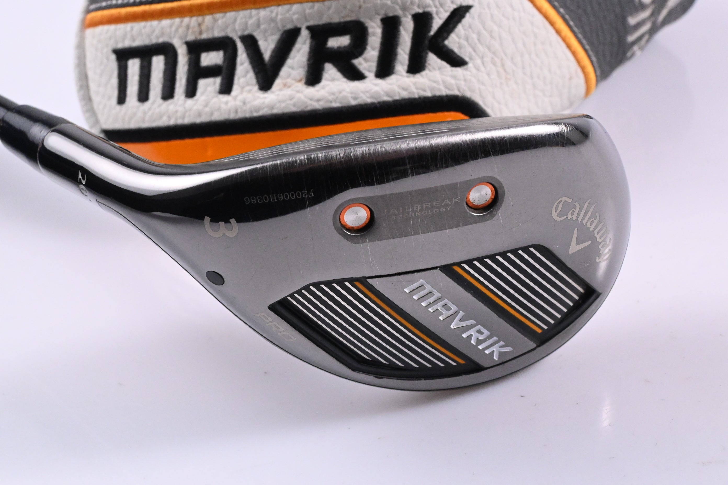 Left Hand Callaway Mavrik Pro #3 Hybrid / 20 Degree / Stiff Flex Tensei AV Blue