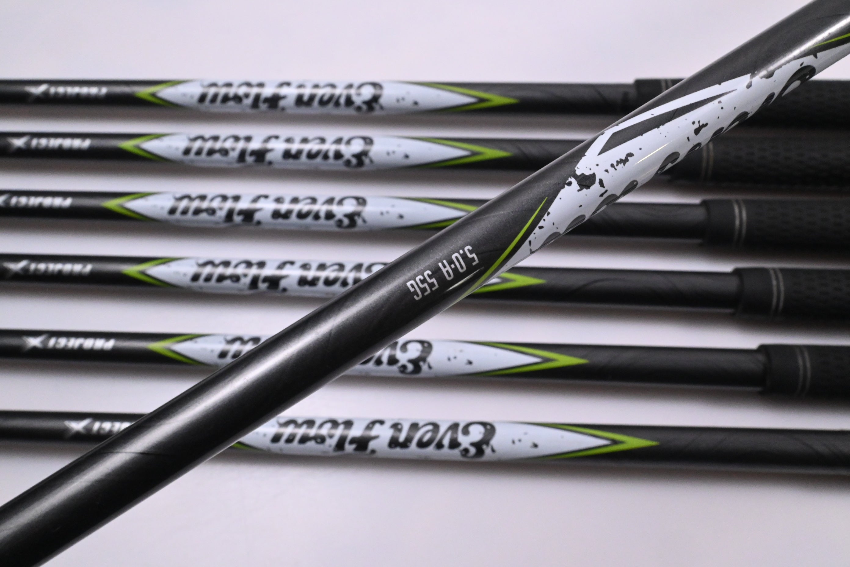 Wilson Launch Pad 2022 Irons / 5-PW+SW / Senior Flex EvenFlow 55 Shafts