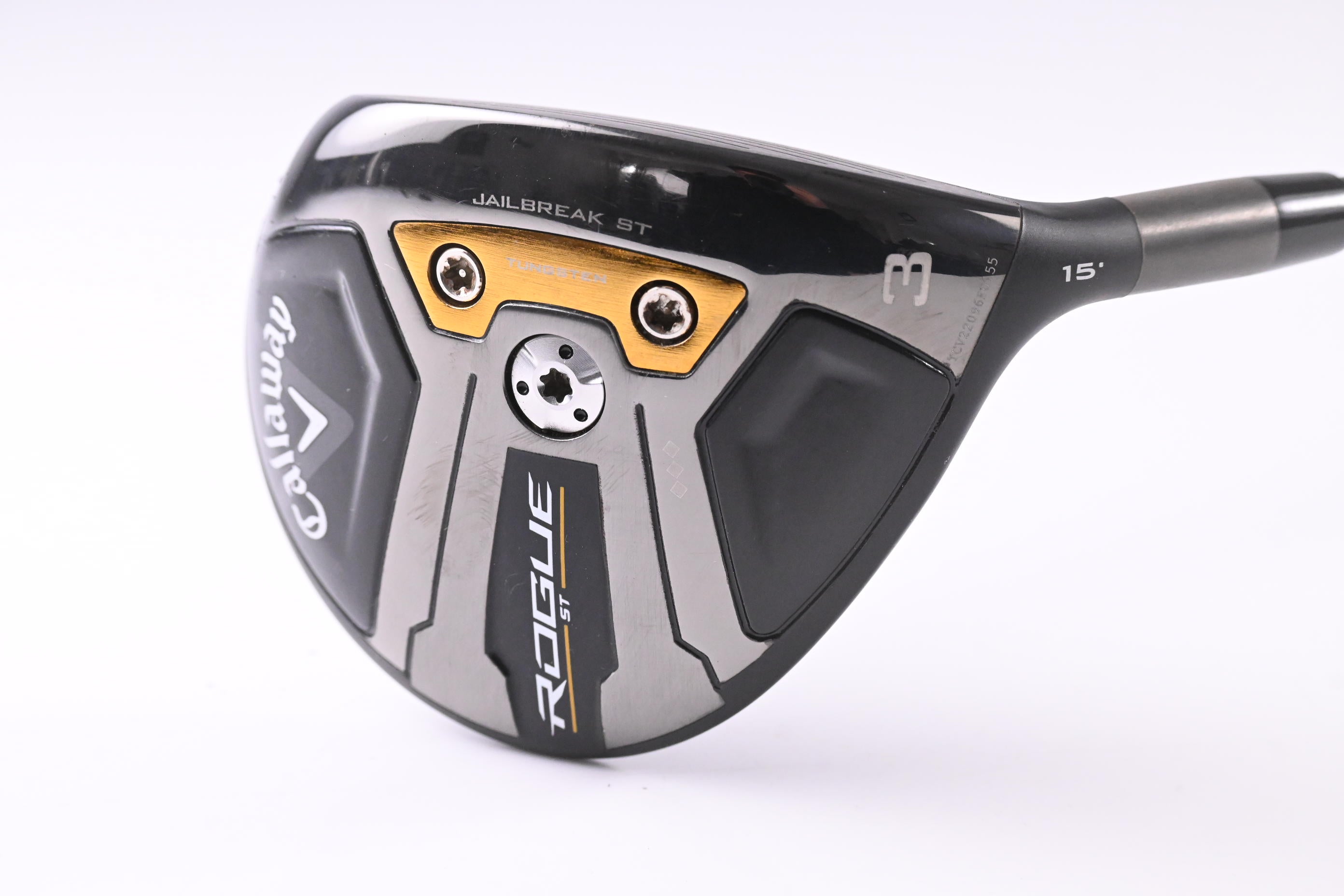 Tour Issue Callaway Rogue ST Triple Diamond #3 Wood / 15 Degree / Stiff Flex