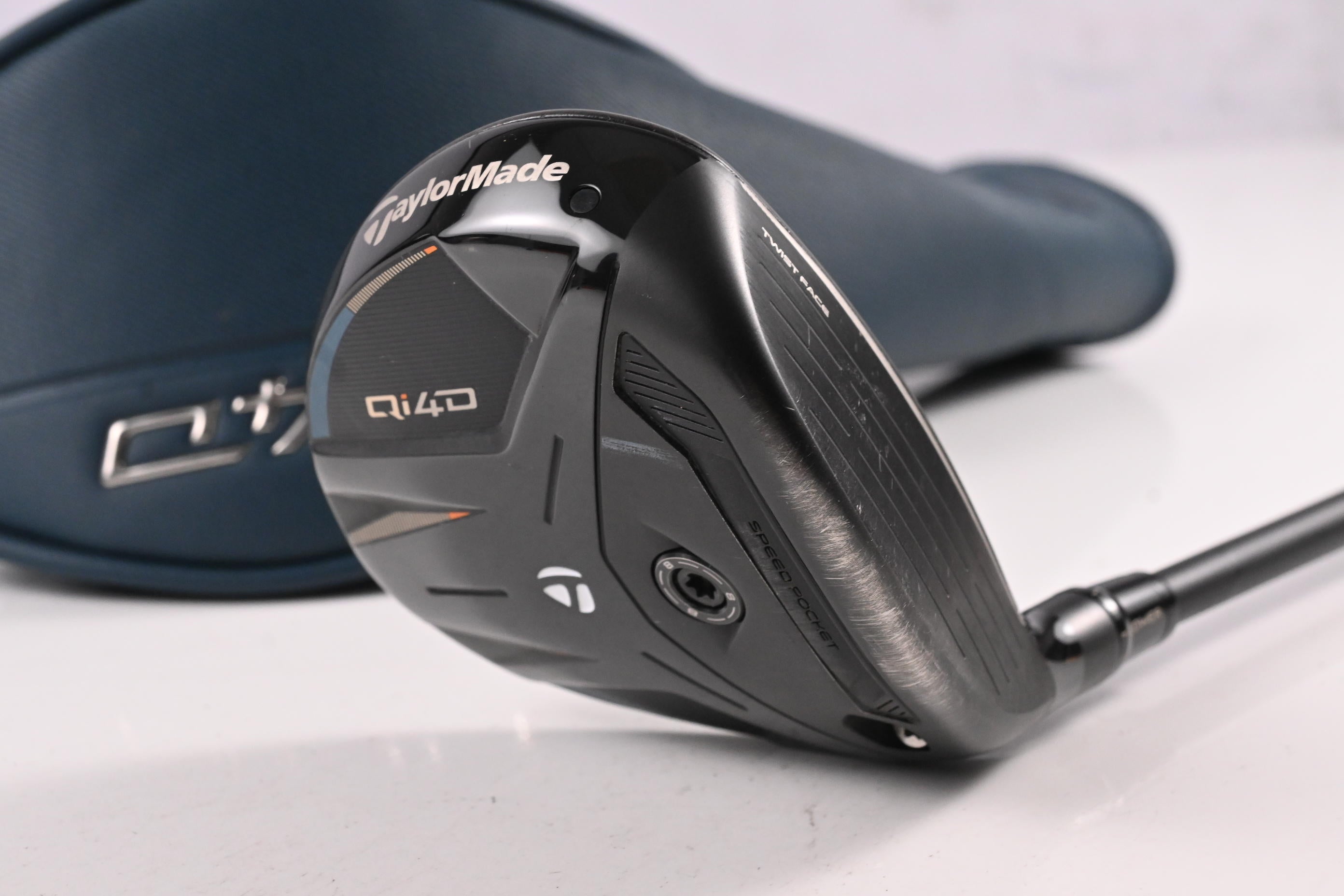 Taylormade Qi4D #7 Wood / 21 Degree / Stiff Flex Tensei 1K Black 75 Shaft