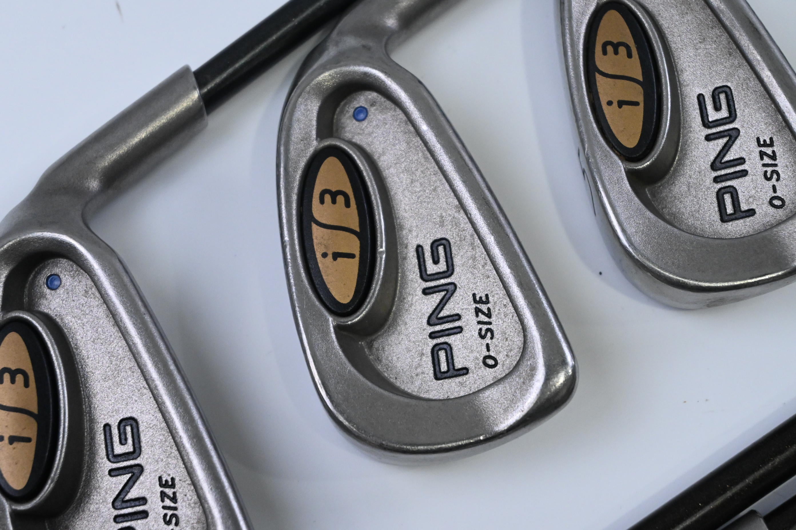 Ping i3 O-Size Irons / 3-PW / Blue Dot / Regular Flex Ping 350 Shafts