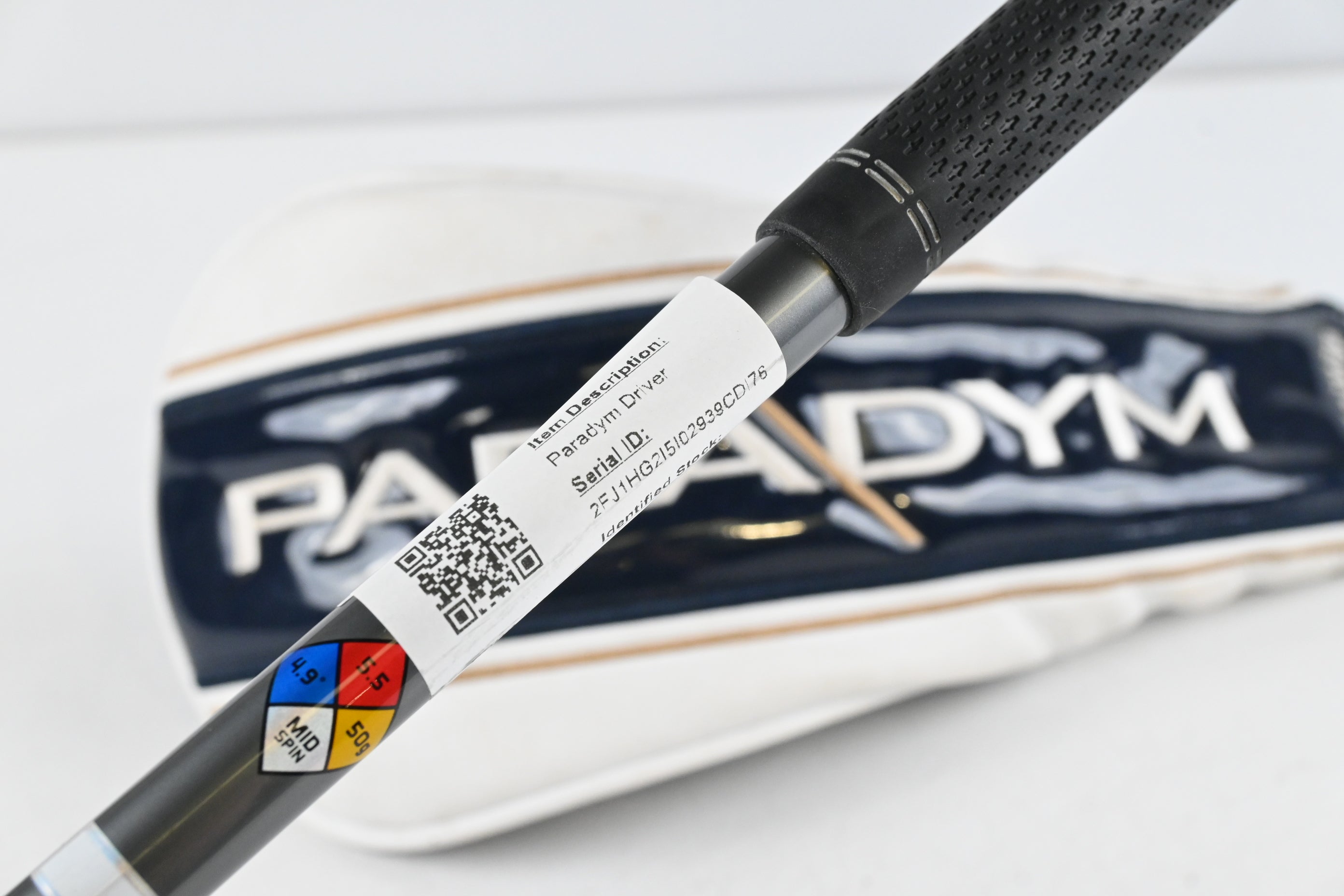 Callaway Paradym Driver / 10.5 Degree / Regular Flex HZRDUS Silver 50 Shaft