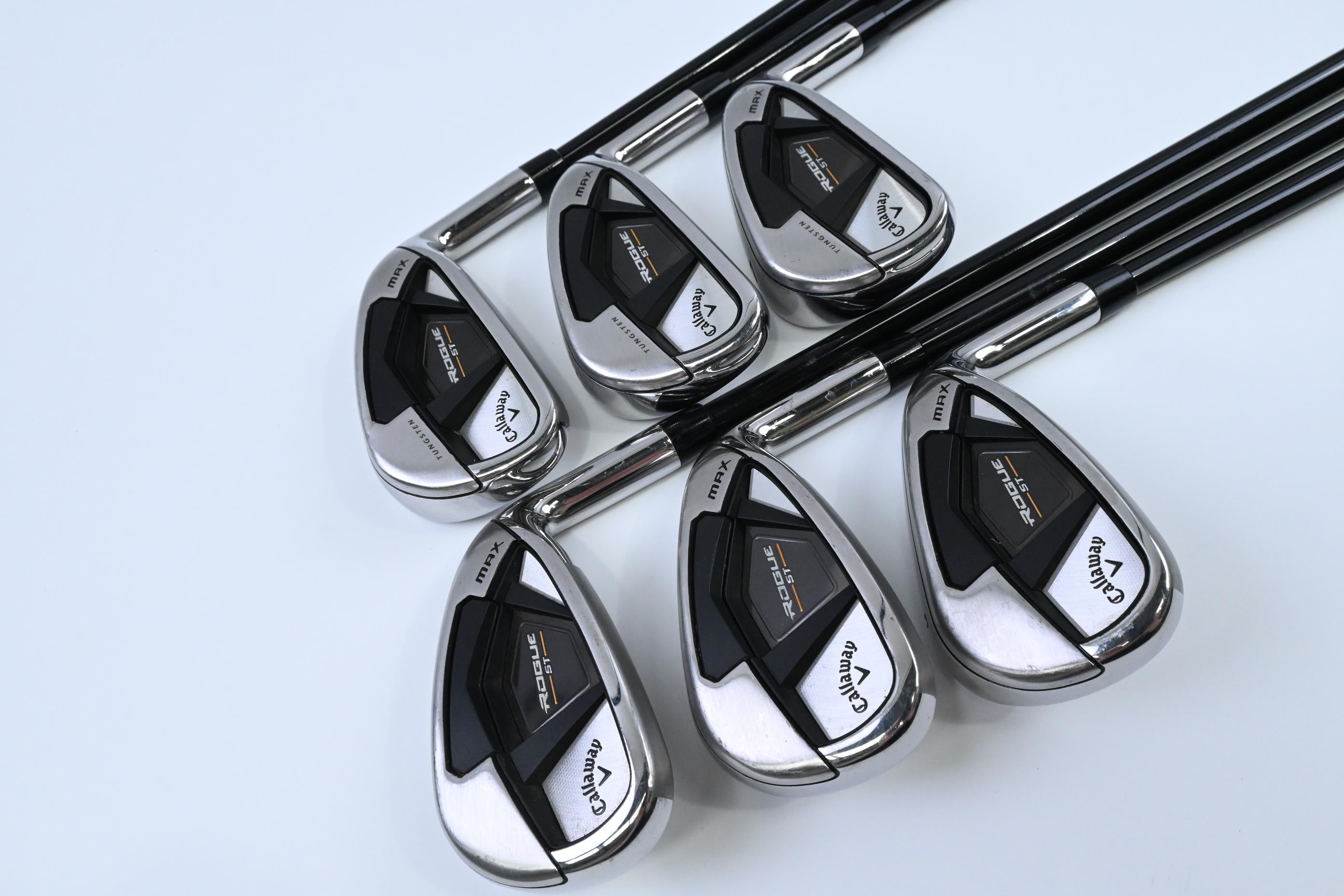 Callaway Rogue ST Max Irons / 5-PW / Regular Flex Tensei AV Blue 65 Shafts