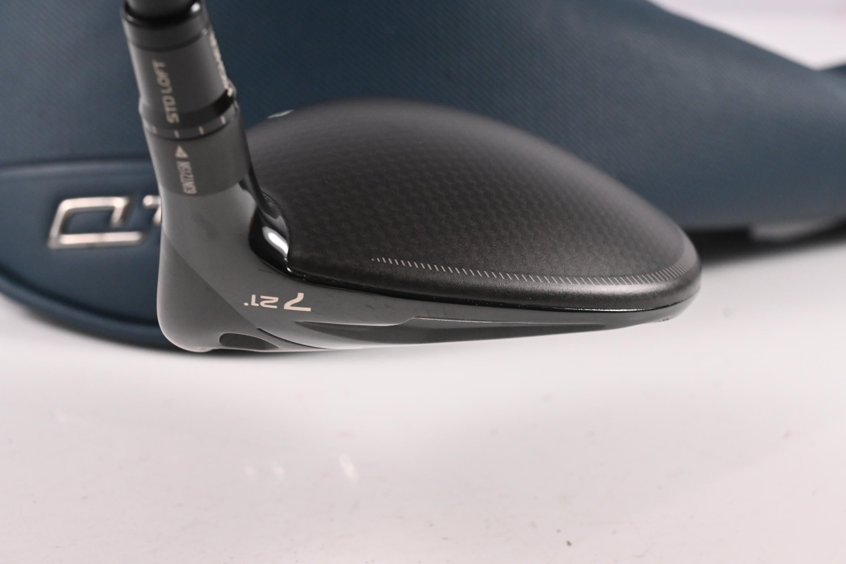Taylormade Qi4D #7 Wood / 21 Degree / Stiff Flex Tensei 1K Black 75 Shaft