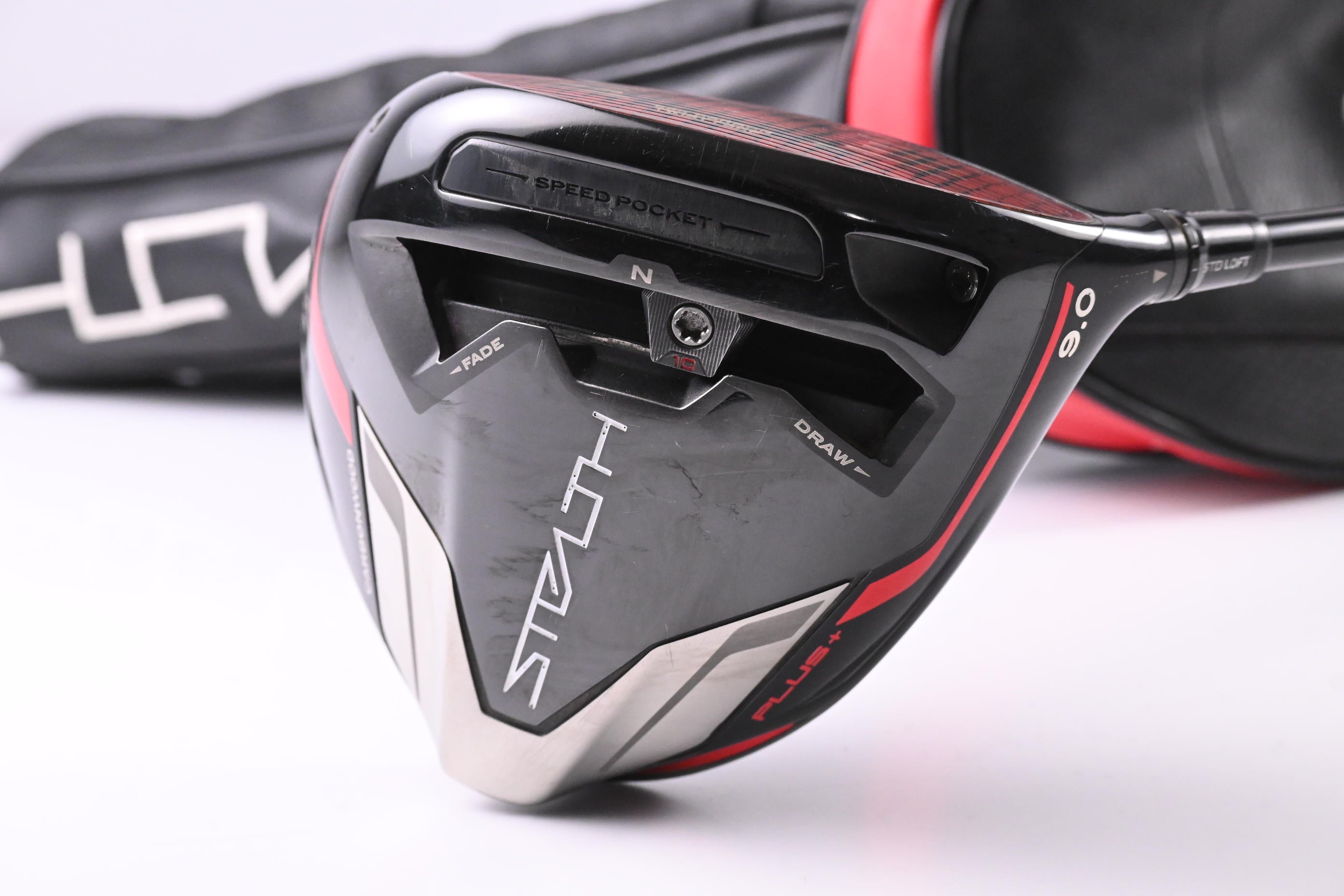 Taylormade Stealth Plus Driver / 9 Degree / X-Flex HZRDUS Smoke Red RDX 60 Shaft