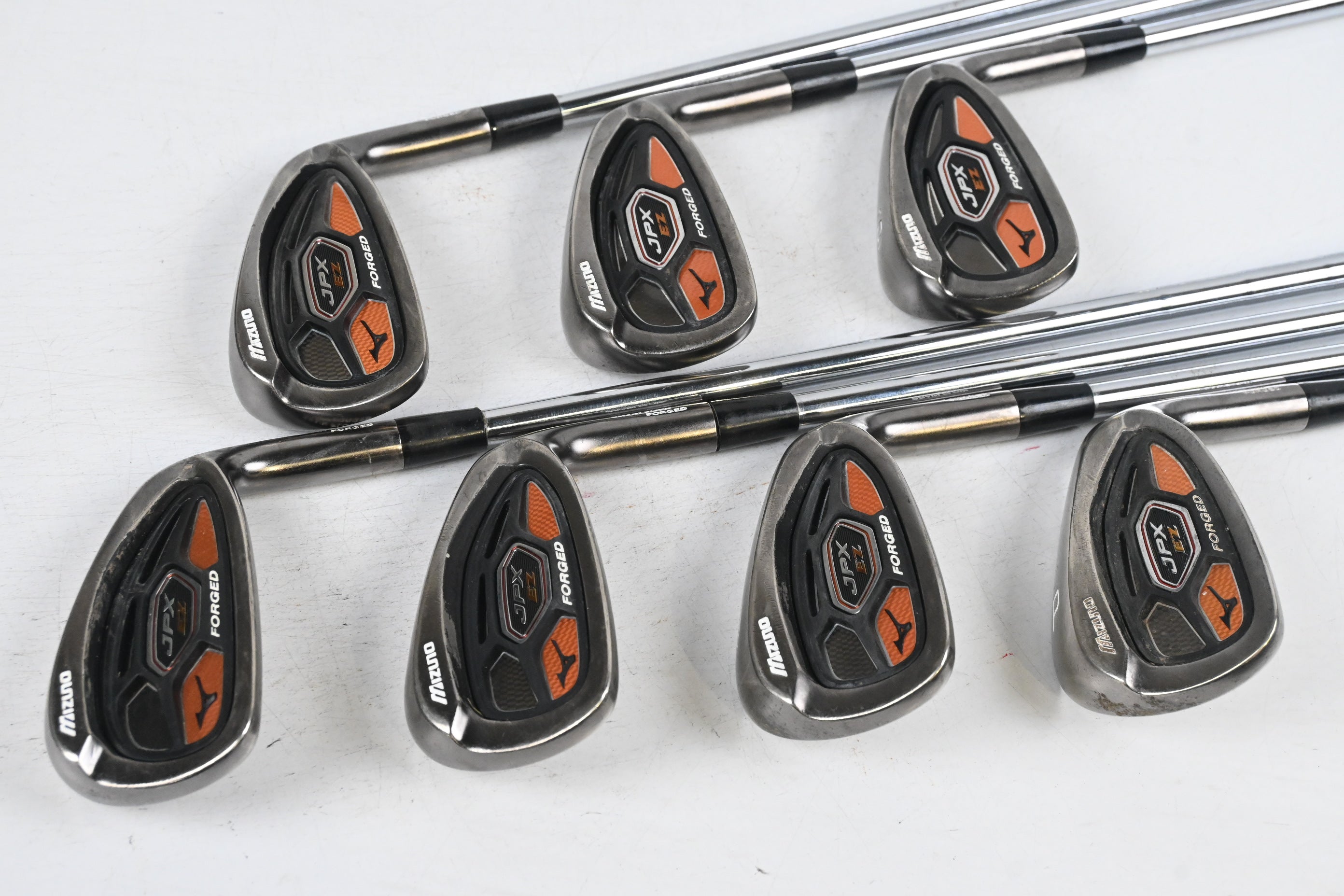 Mizuno JPX EZ Forged 2013 Irons / 4-PW / Stiff Flex N.S.Pro 950GH Shafts