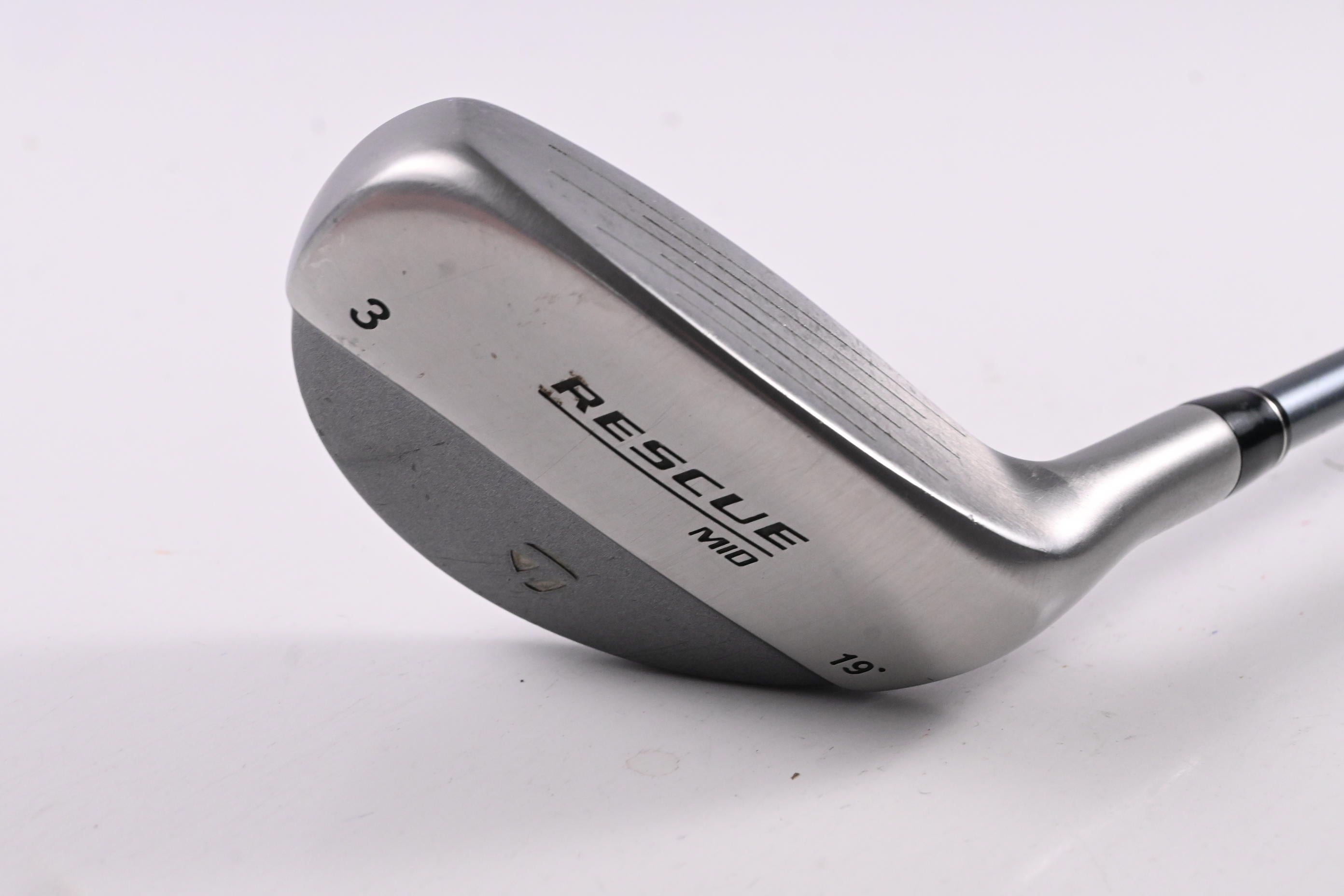 Ladies Taylormade Rescue Mid #3 Hybrid / 19 Degree / Ladies Flex M.A.S 50 Shaft