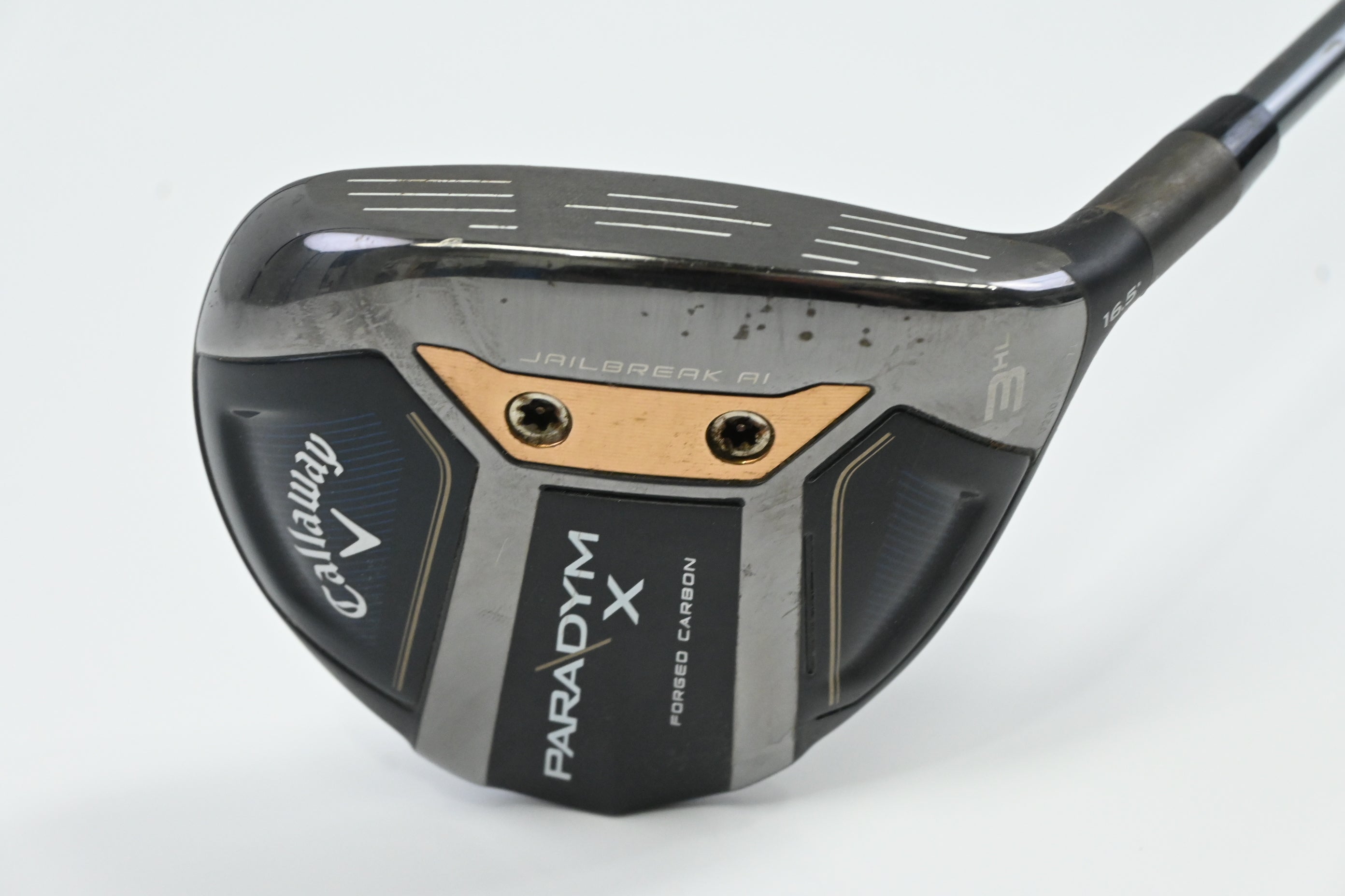 Callaway Paradym X #3 Wood / 16.5 Degree / Regular Flex HZRDUS Gen4 Silver 60