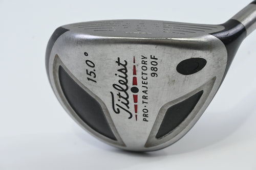 Titleist 980 F #3 Wood / 15 Degree / Regular Flex Titleist 4375 Shaft