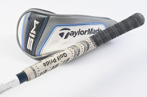 Taylormade SIM Max #4 Hybrid / 22 Degree / Stiff Flex Ventus Blue 7 Shaft