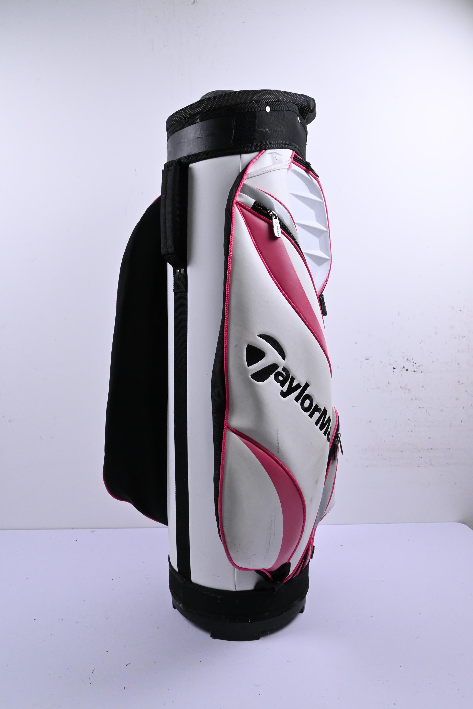 Taylormade Cart Bag / 14-Way Divder / White, Pink & Black