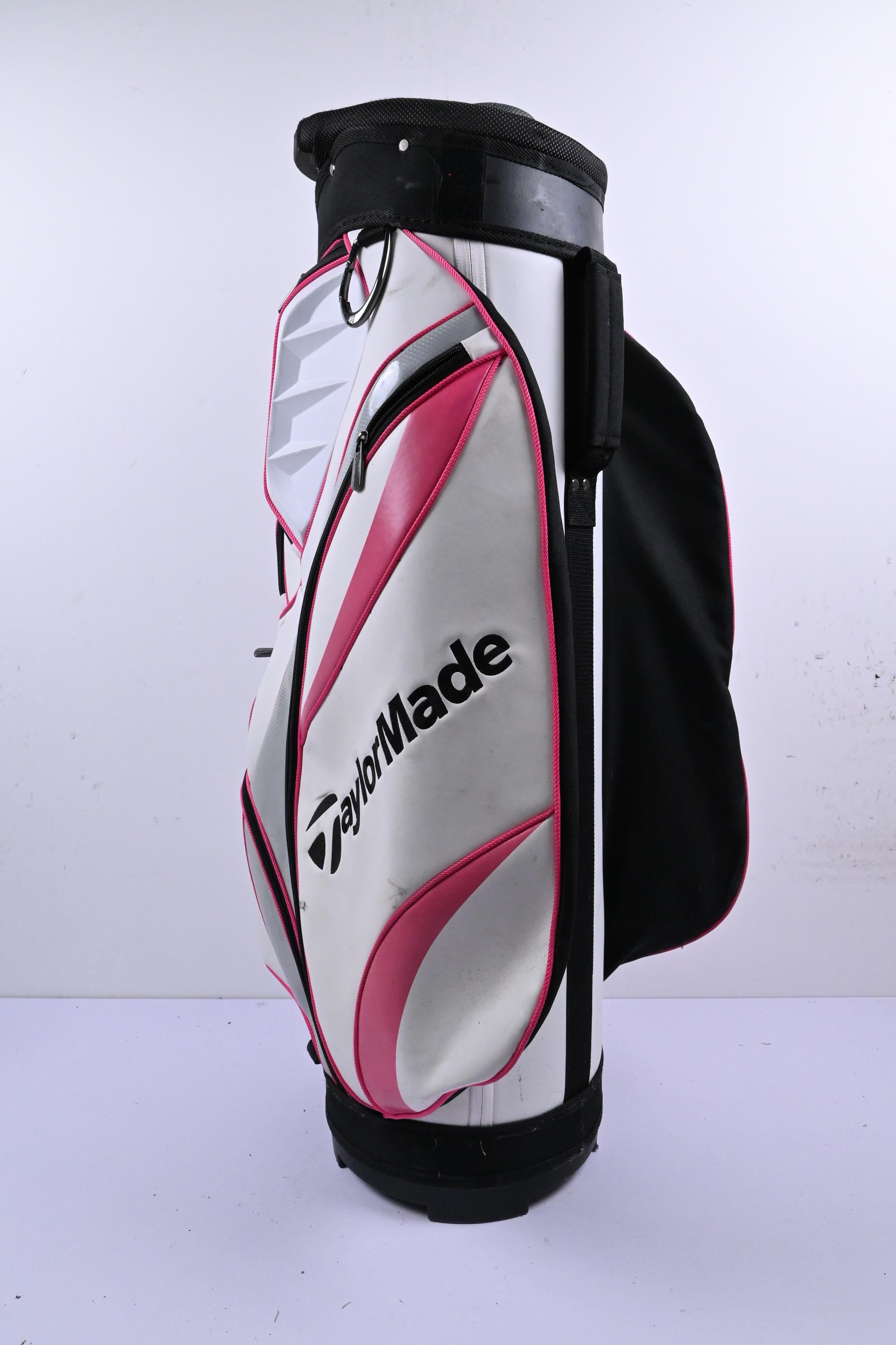 Taylormade Cart Bag / 14-Way Divder / White, Pink & Black