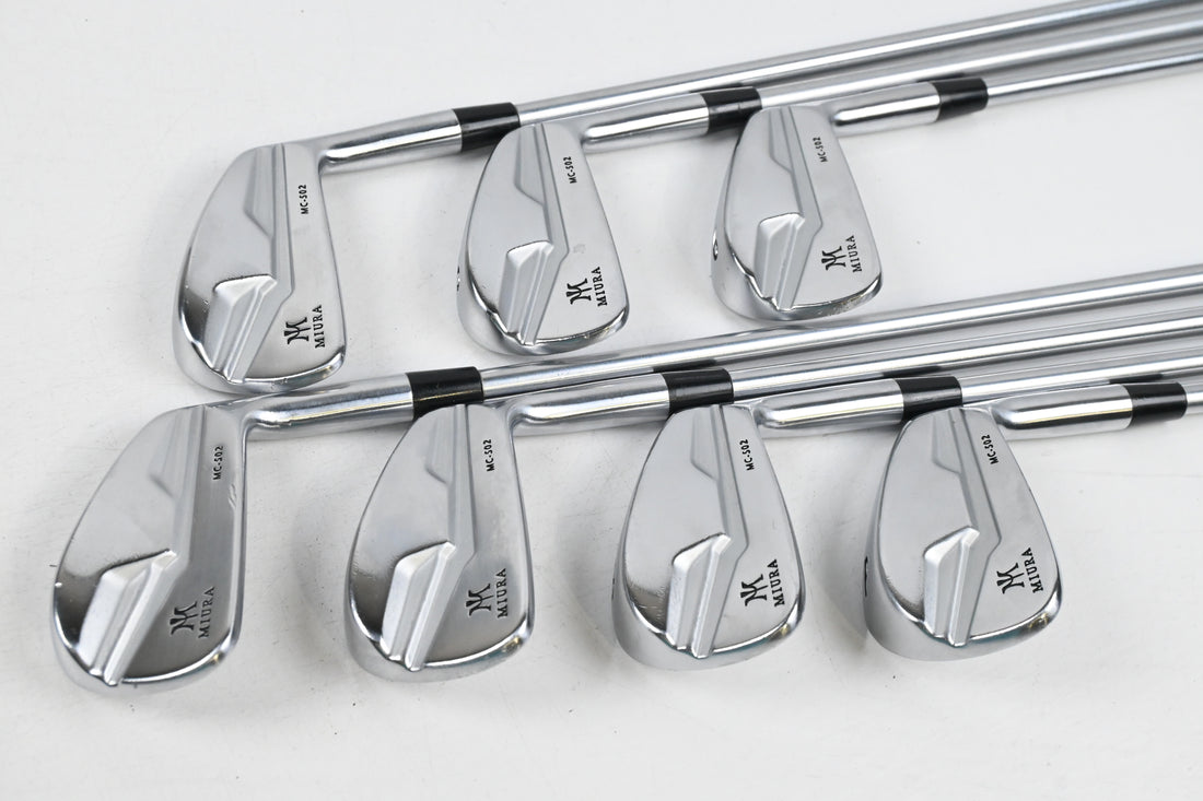 Miura MC-502 Irons / 4-PW / Regular+ Flex Project X IO 105 Steel Shafts