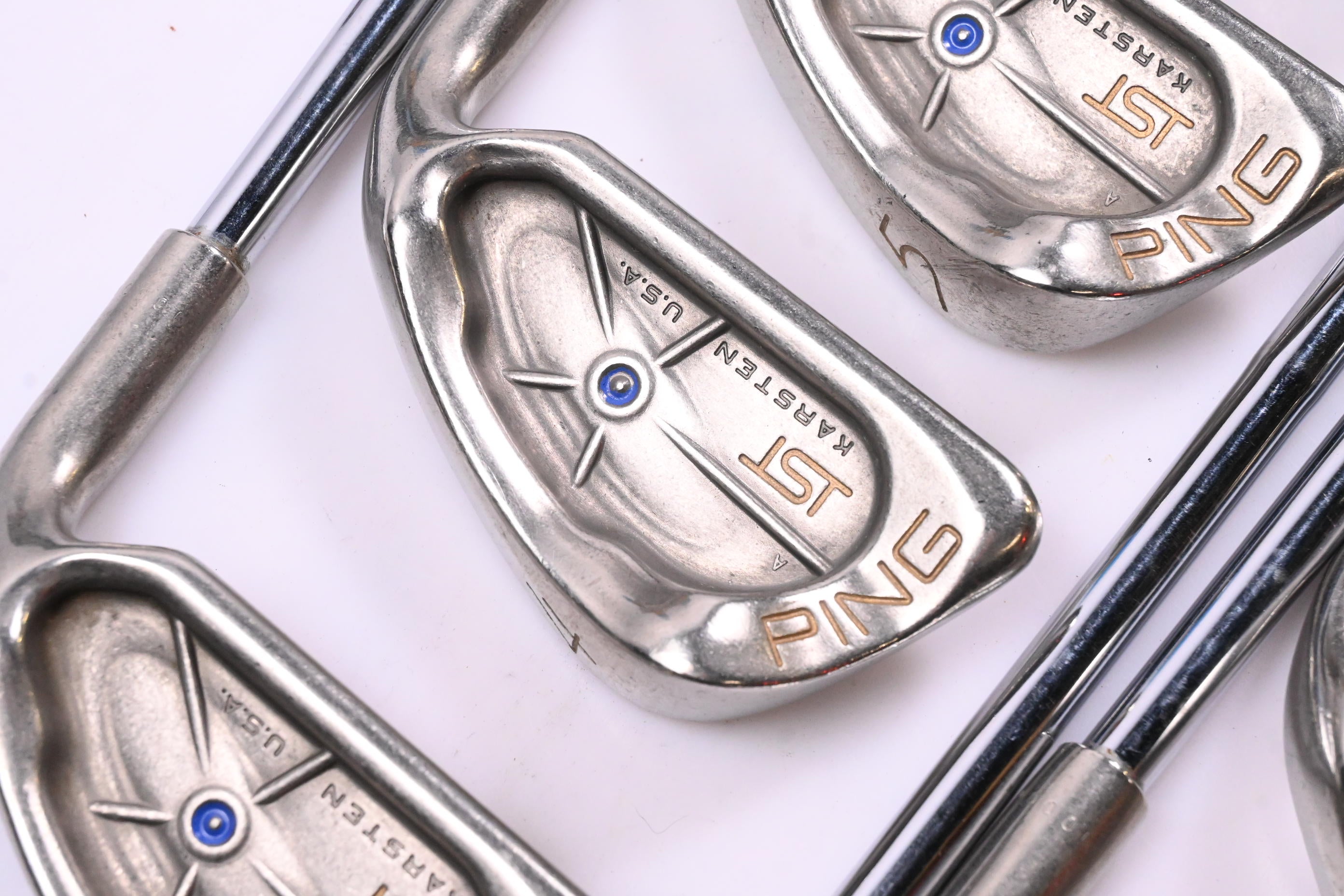 Ping ISI Karsten Irons / 3-PW+SW / Blue Dot / Stiff Flex Ping Z-Z65 Shaft