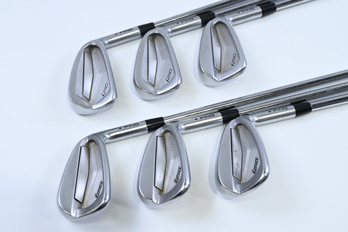 Ping i210 Irons / 5-PW / Black Dot / Regular Flex Ping AWT 2.0 Shafts