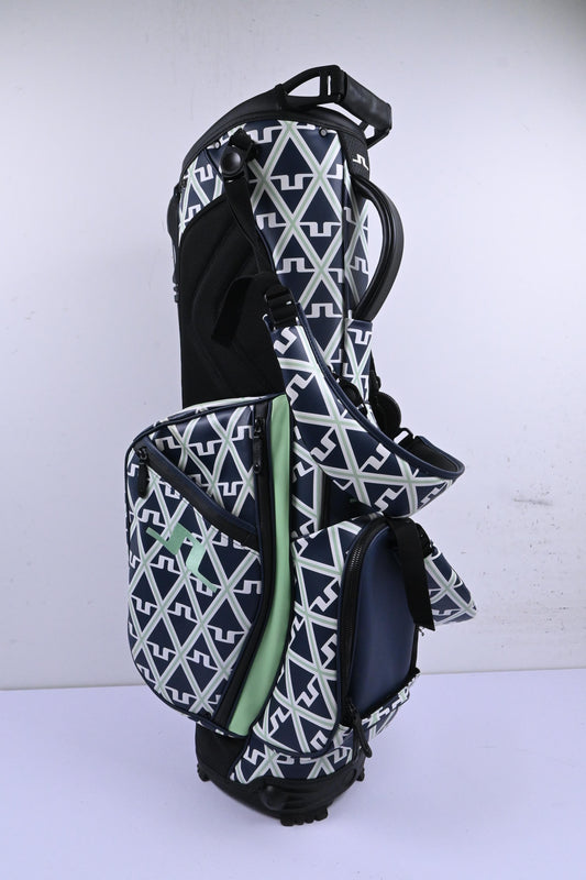Vessel X J.Lindeberg Play Stand Bag / 6-Way Divider / Navy & Green