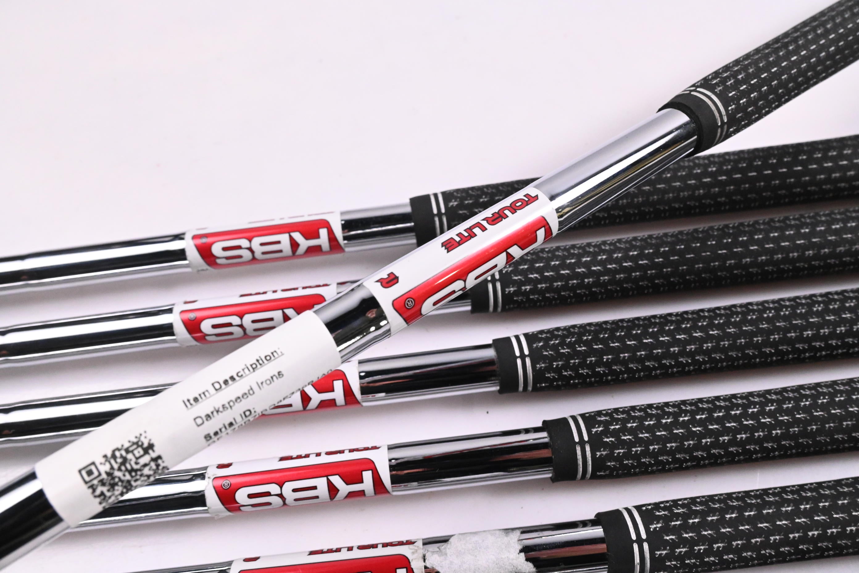 Cobra Darkspeed Irons / 5-PW+SW / Regular Flex KBS Tour Lite Shafts