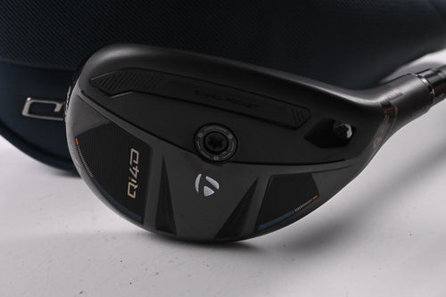 Taylormade Qi4D #4 Hybrid / 22 Degree / Stiff Flex REAX By KBS 75 Shaft