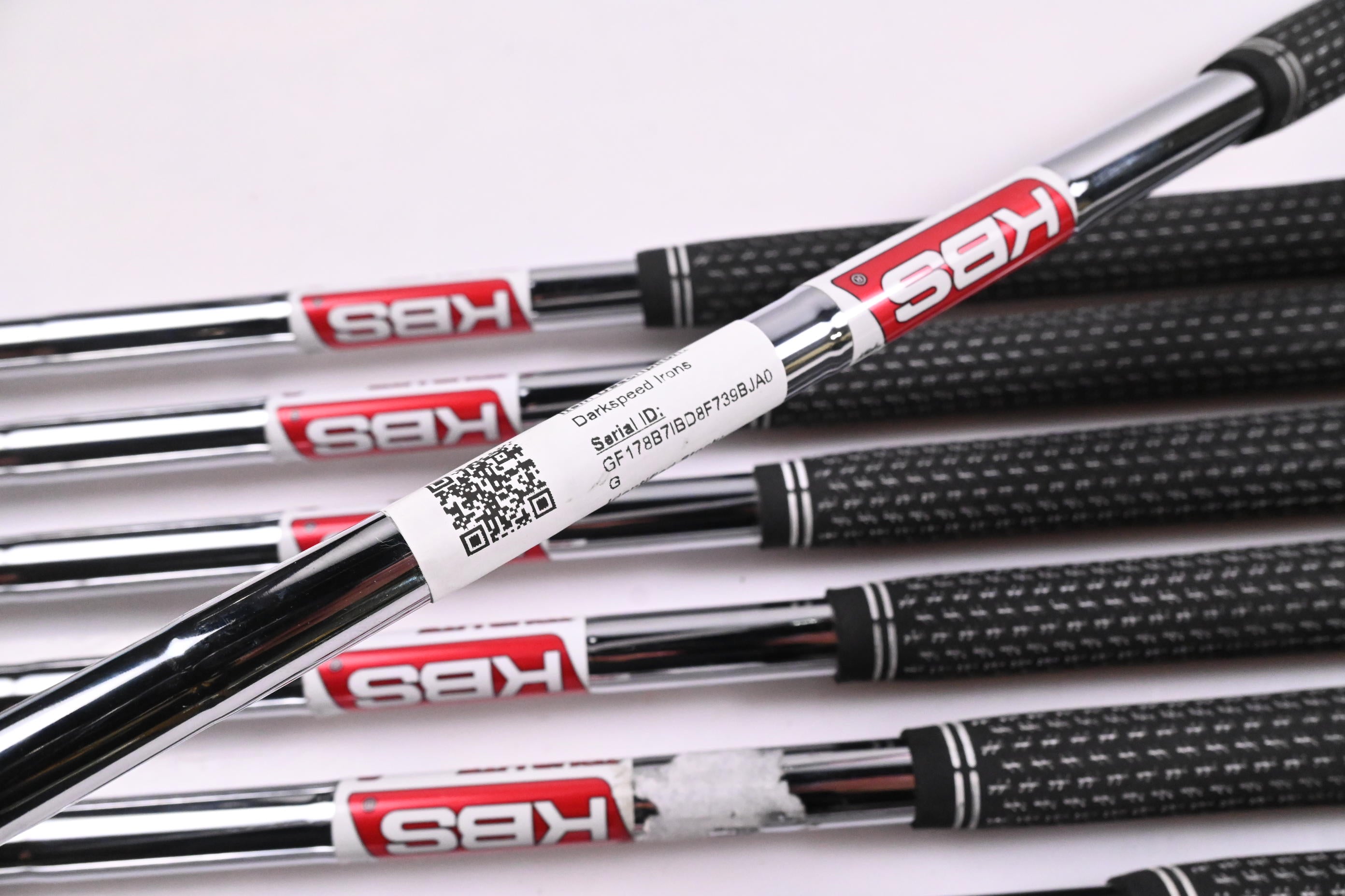 Cobra Darkspeed Irons / 5-PW+SW / Regular Flex KBS Tour Lite Shafts