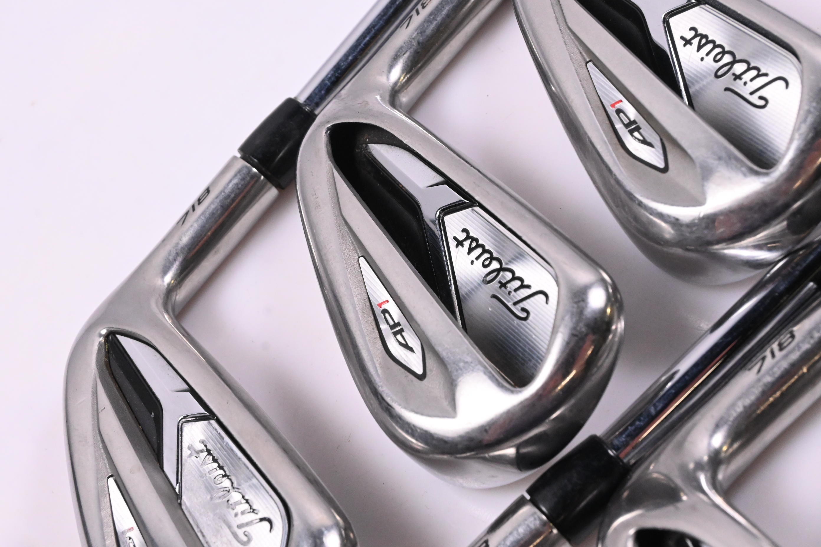 Titleist 718 AP1 Irons / 5-PW / Stiff Flex AMT Black S300 Shafts
