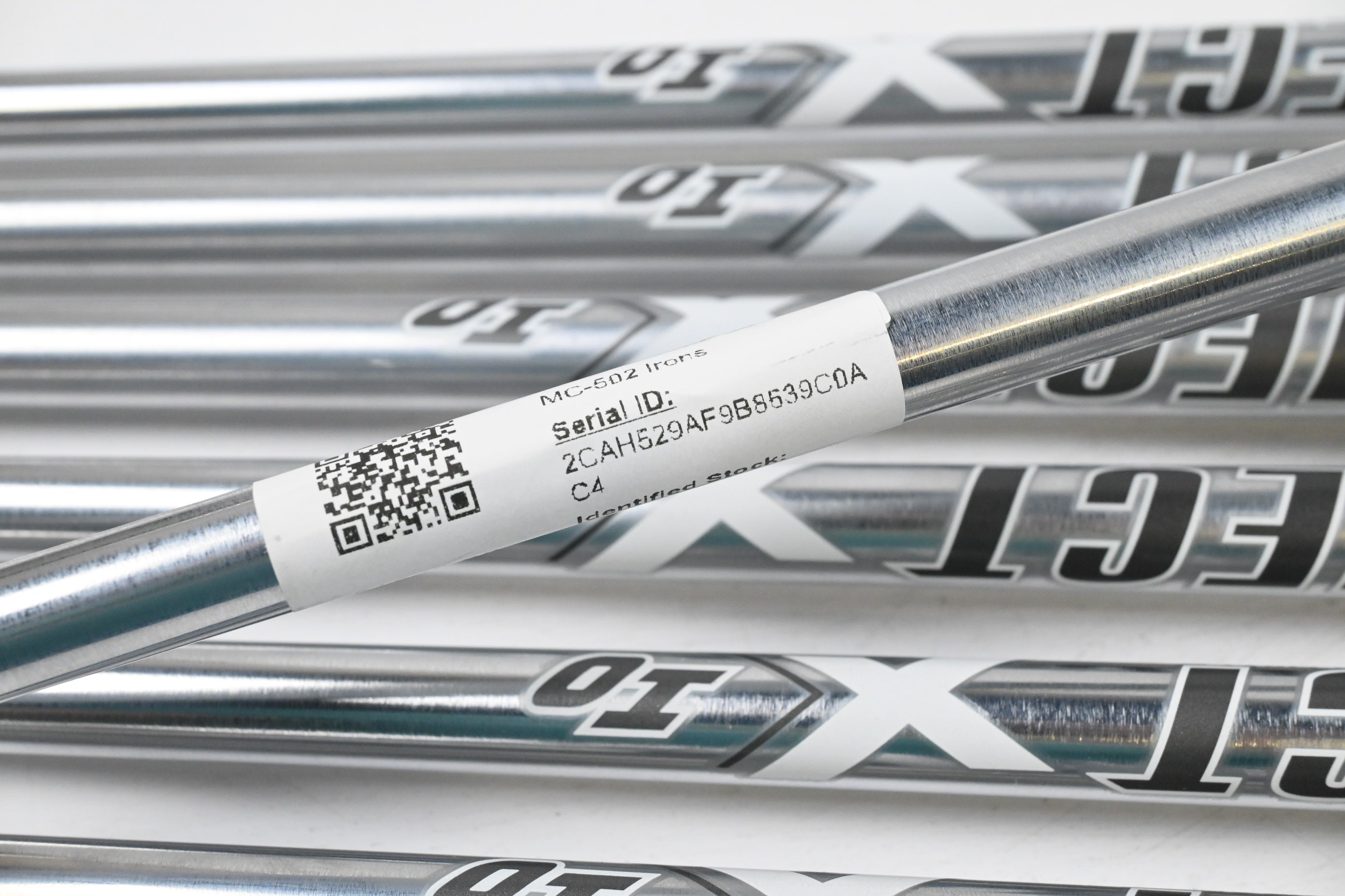 Miura MC-502 Irons / 4-PW / Regular+ Flex Project X IO 105 Steel Shafts