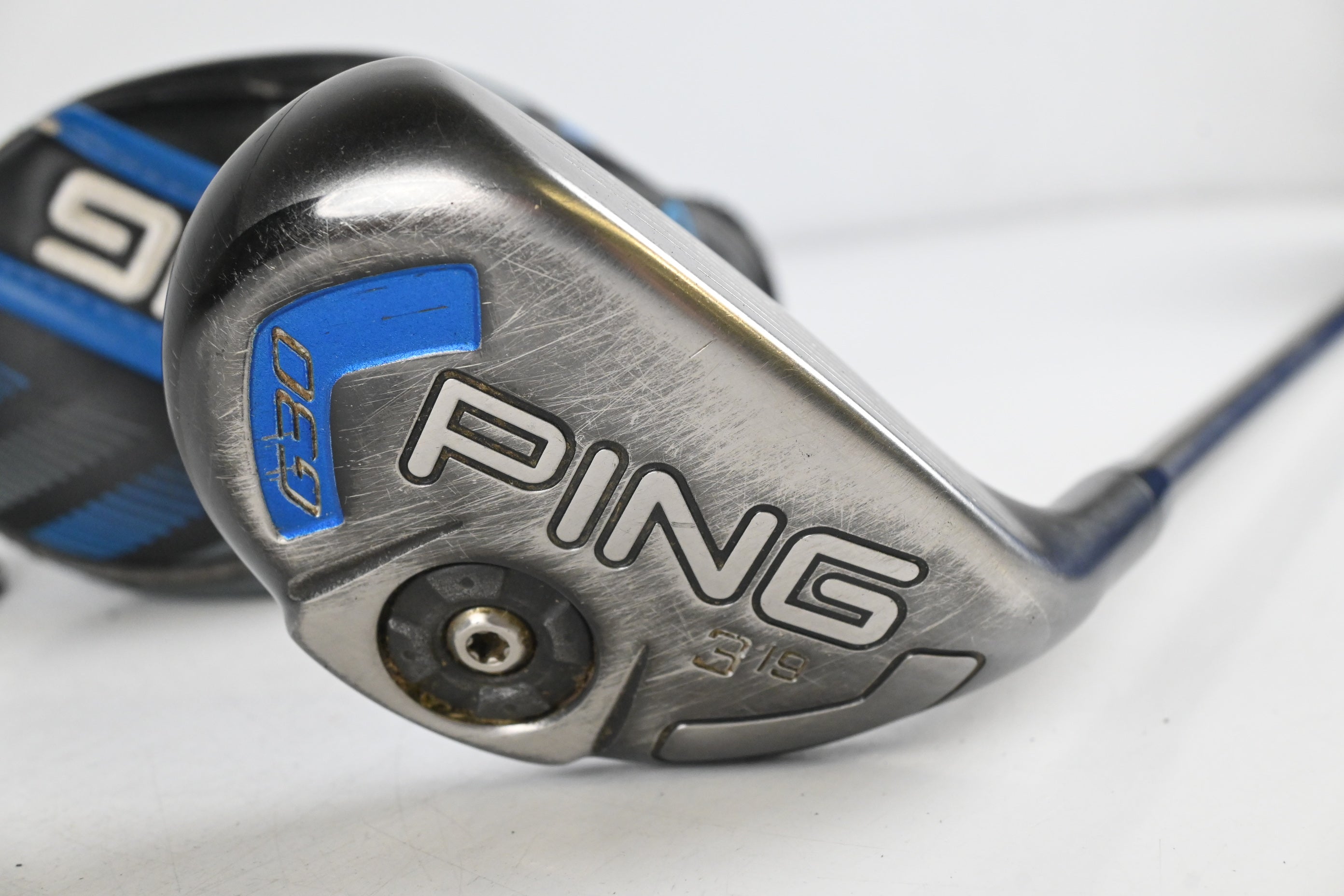 Ping G30 #3 Hybrid / 19 Degree / Stiff Flex Ping Tour Chrome 90 Shaft