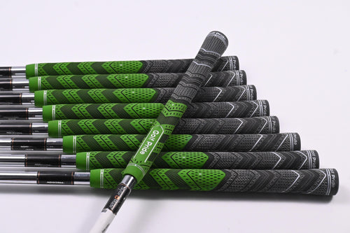 Taylormade Supersteel Irons / 3-PW+SW / Stiff Flex Rifle Precision 90 Shafts