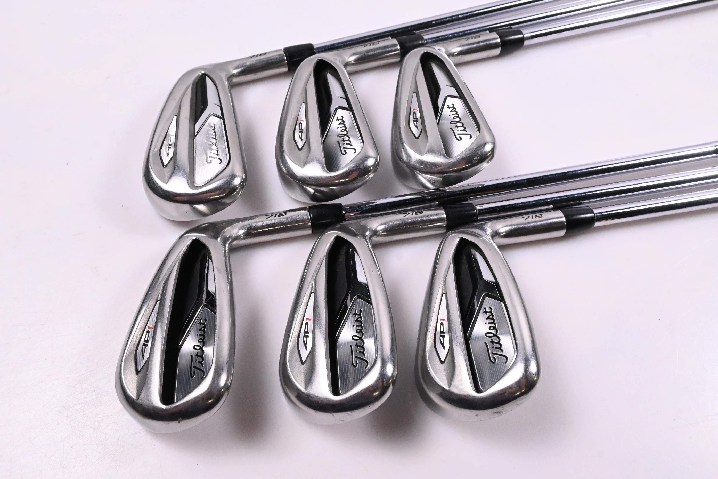 Titleist 718 AP1 Irons / 5-PW / Stiff Flex AMT Black S300 Shafts