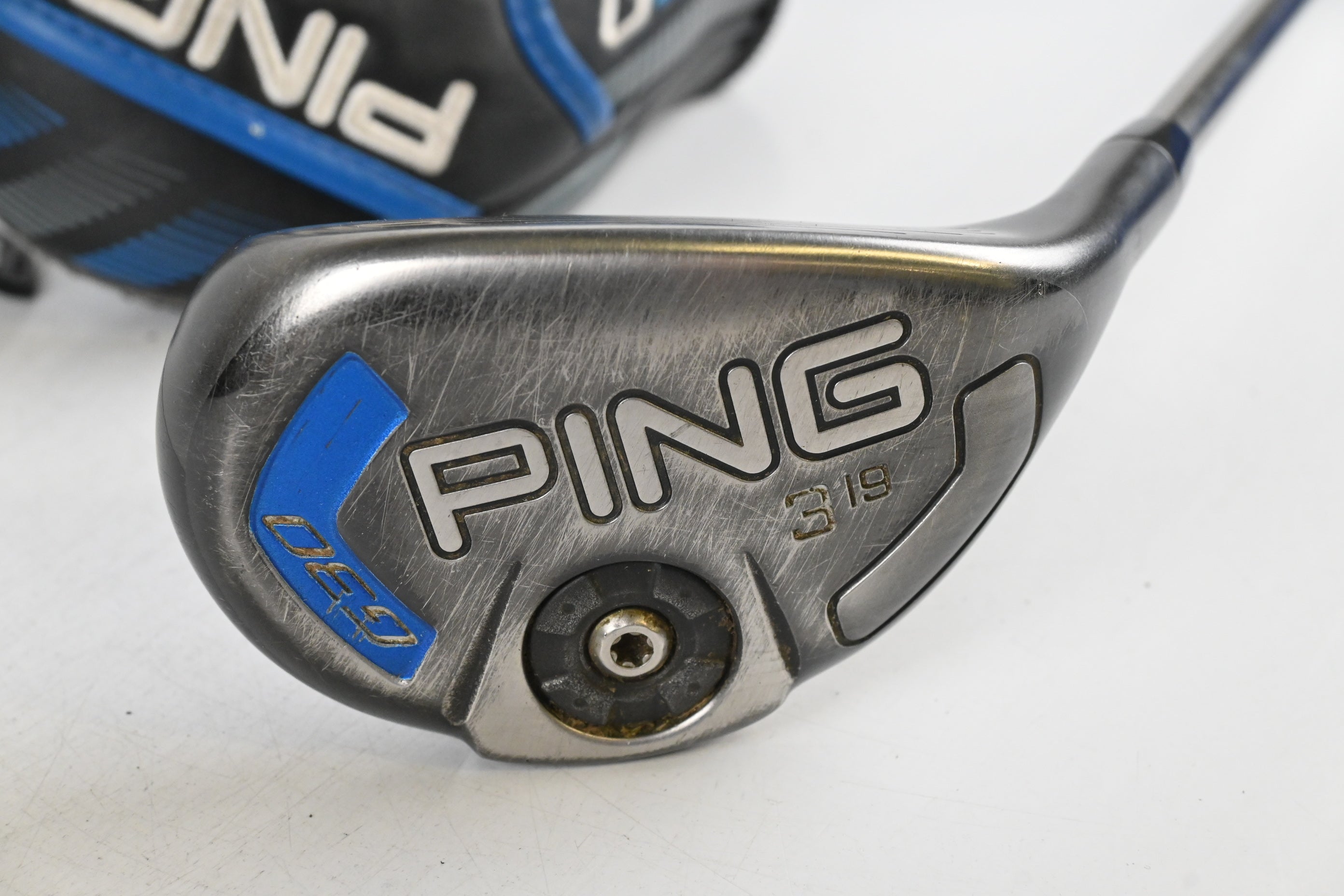 Ping G30 #3 Hybrid / 19 Degree / Stiff Flex Ping Tour Chrome 90 Shaft