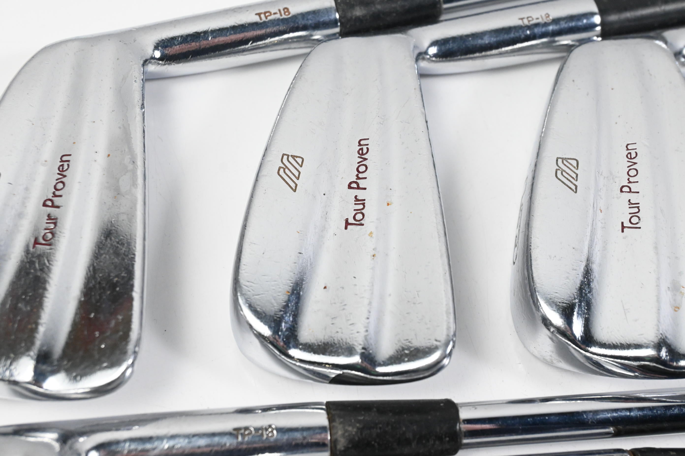 Mizuno TP-18 Irons / 3-PW / Stiff Flex Precision Rifle Shafts