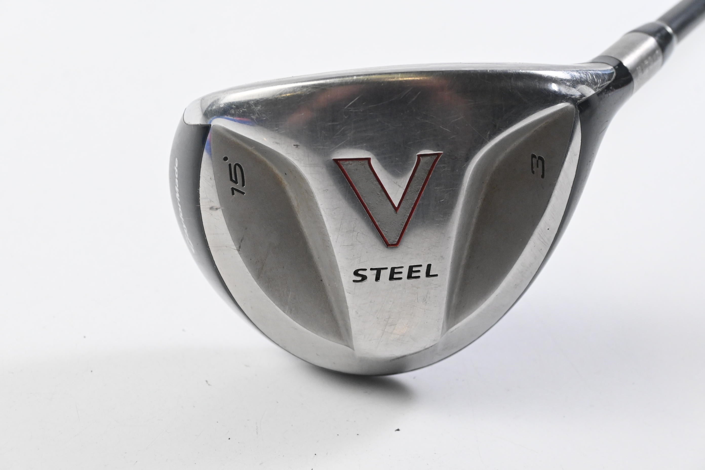 Taylormade V-Steel #3 Wood / 15 Degree / Stiff Flex M.A.S.2 Shaft