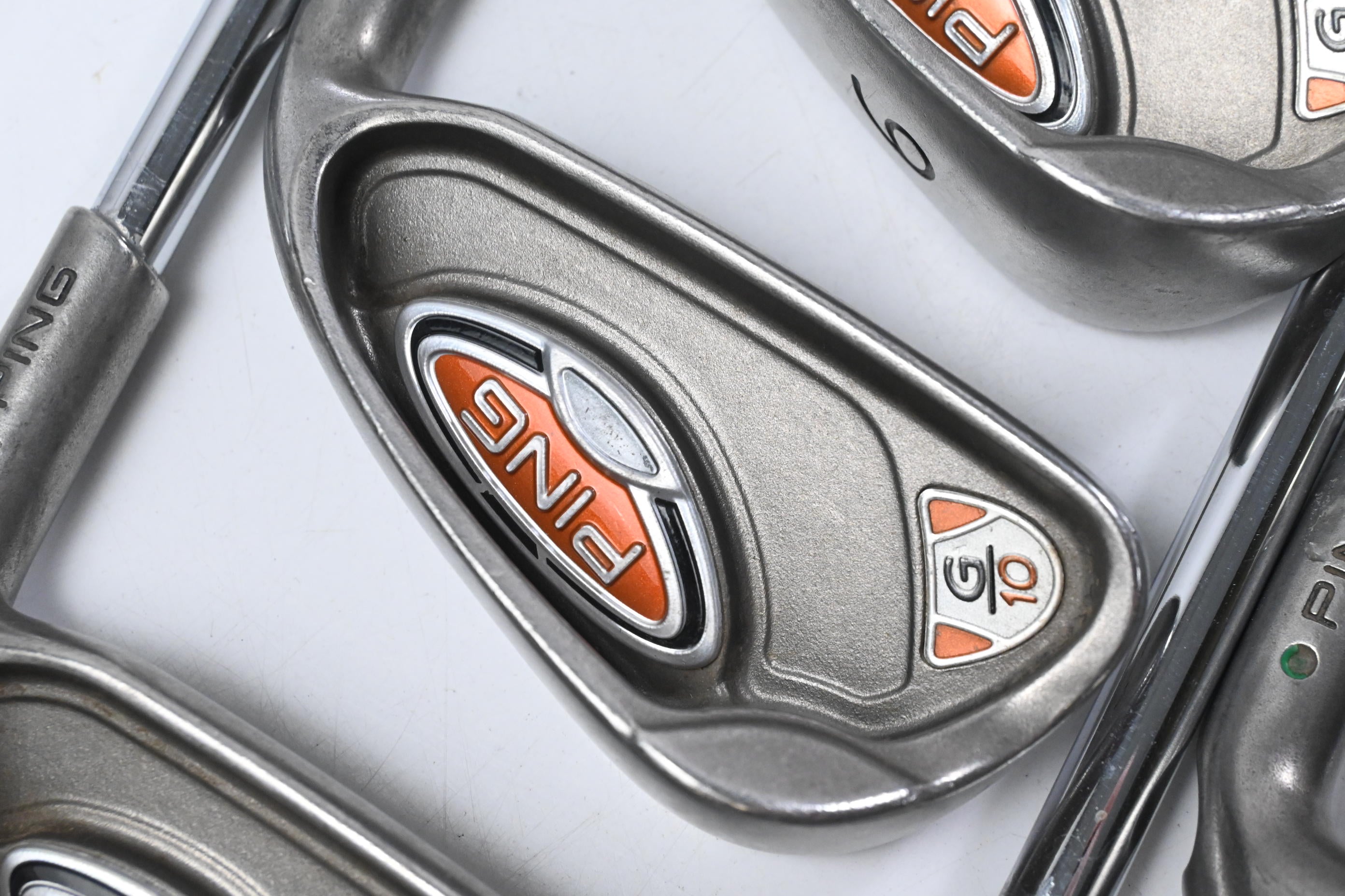 Ping G10 Irons / 4-9i / Green Dot / Regular Flex Dynamic Gold R300 Shafts