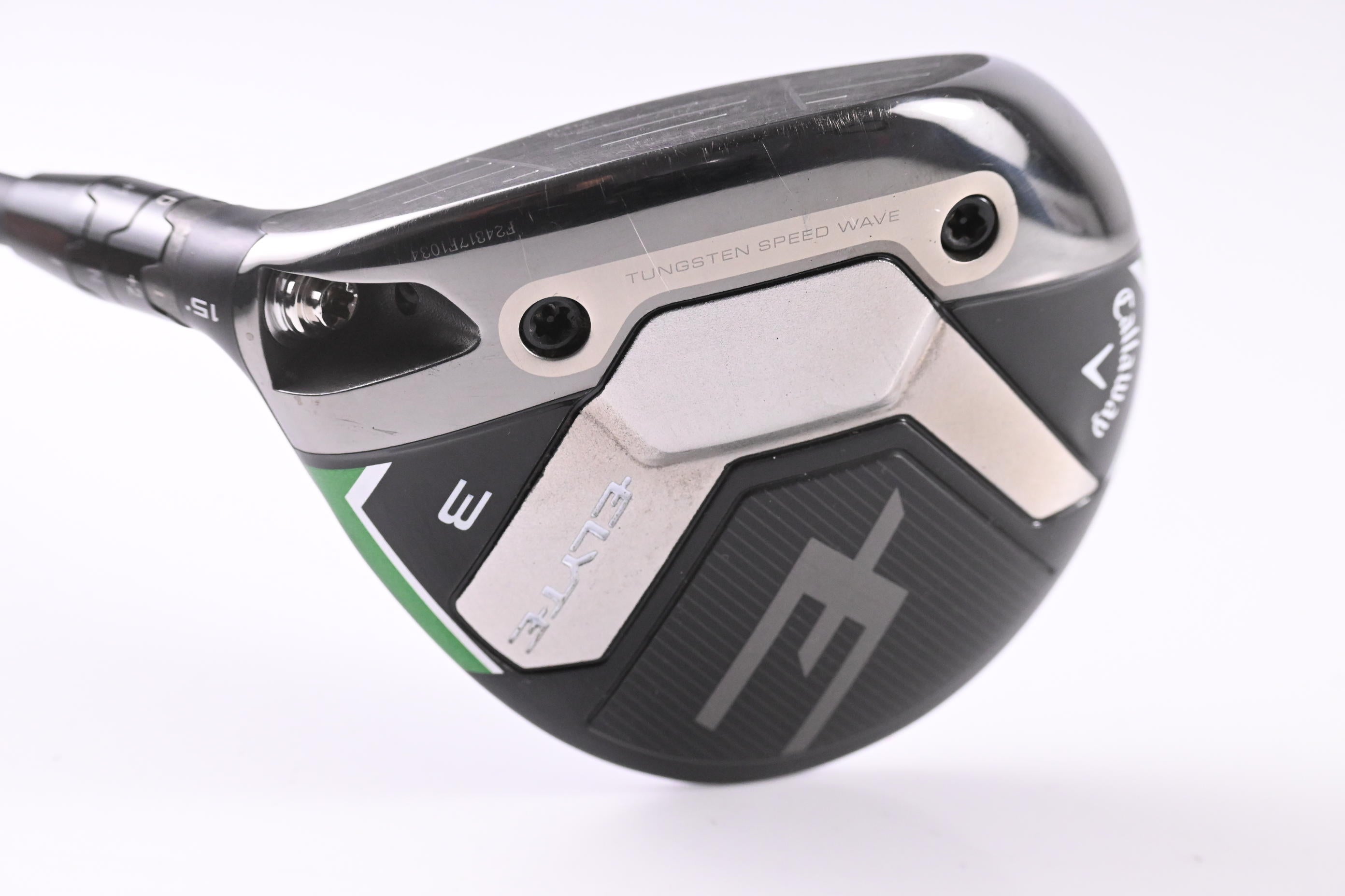 Left Hand Callaway Elyte #3 Wood / 15 Degree / Regular Flex VANQUISH 5 Shaft