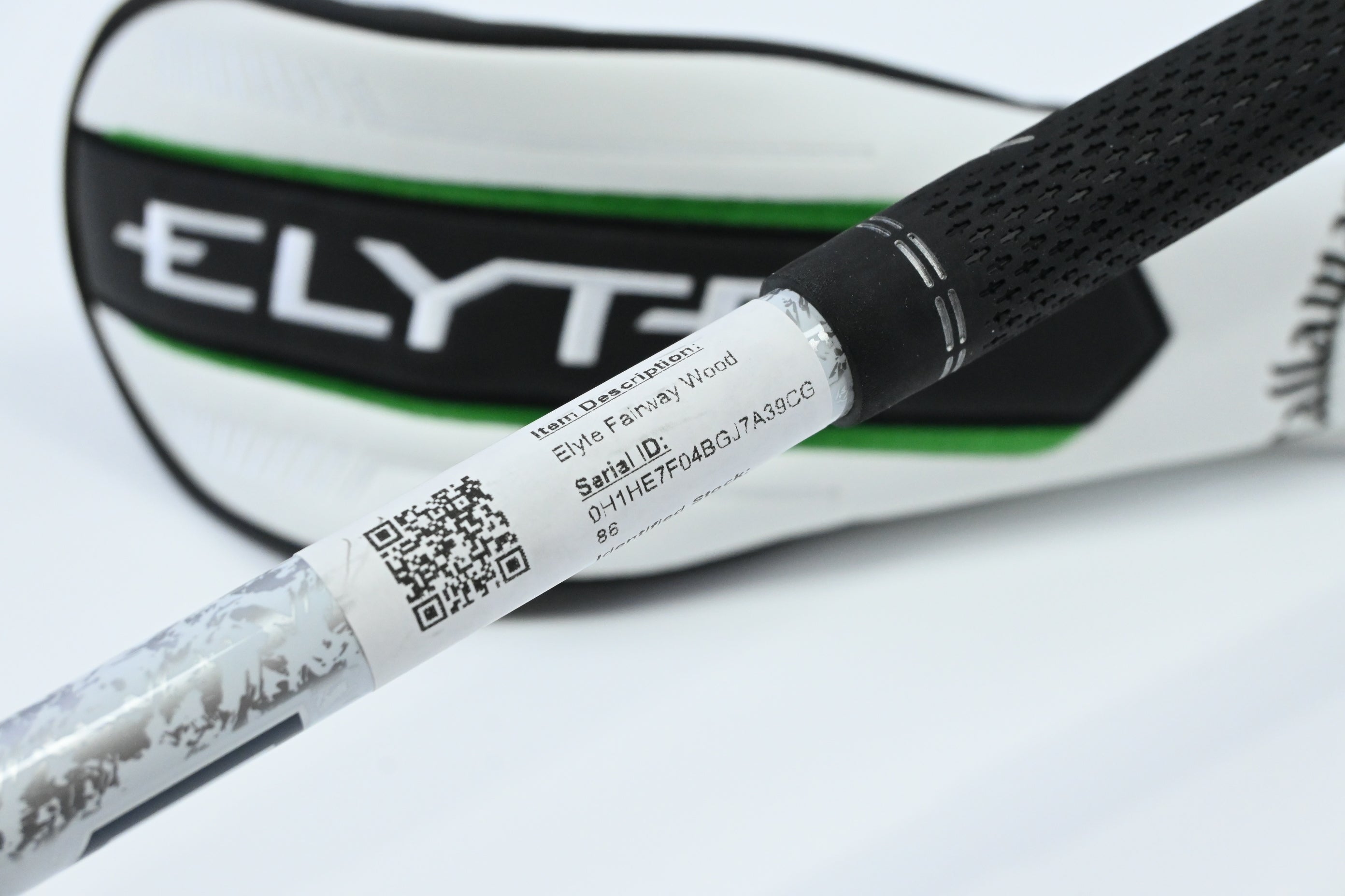 Callaway Elyte #3 Wood / 15 Degree / Stiff Flex Denali Charcoal 60 Shaft