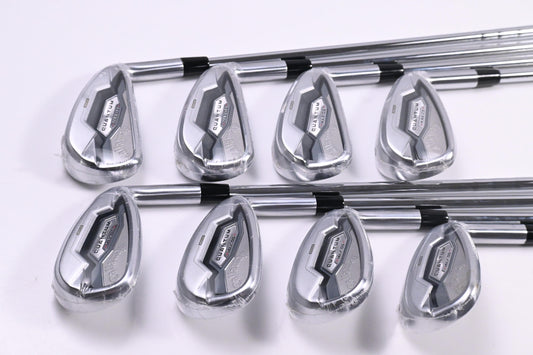 Callaway Quantum Max OS Irons / 5-PW+AW+SW / Stiff Flex KBS MAX 90 Shafts